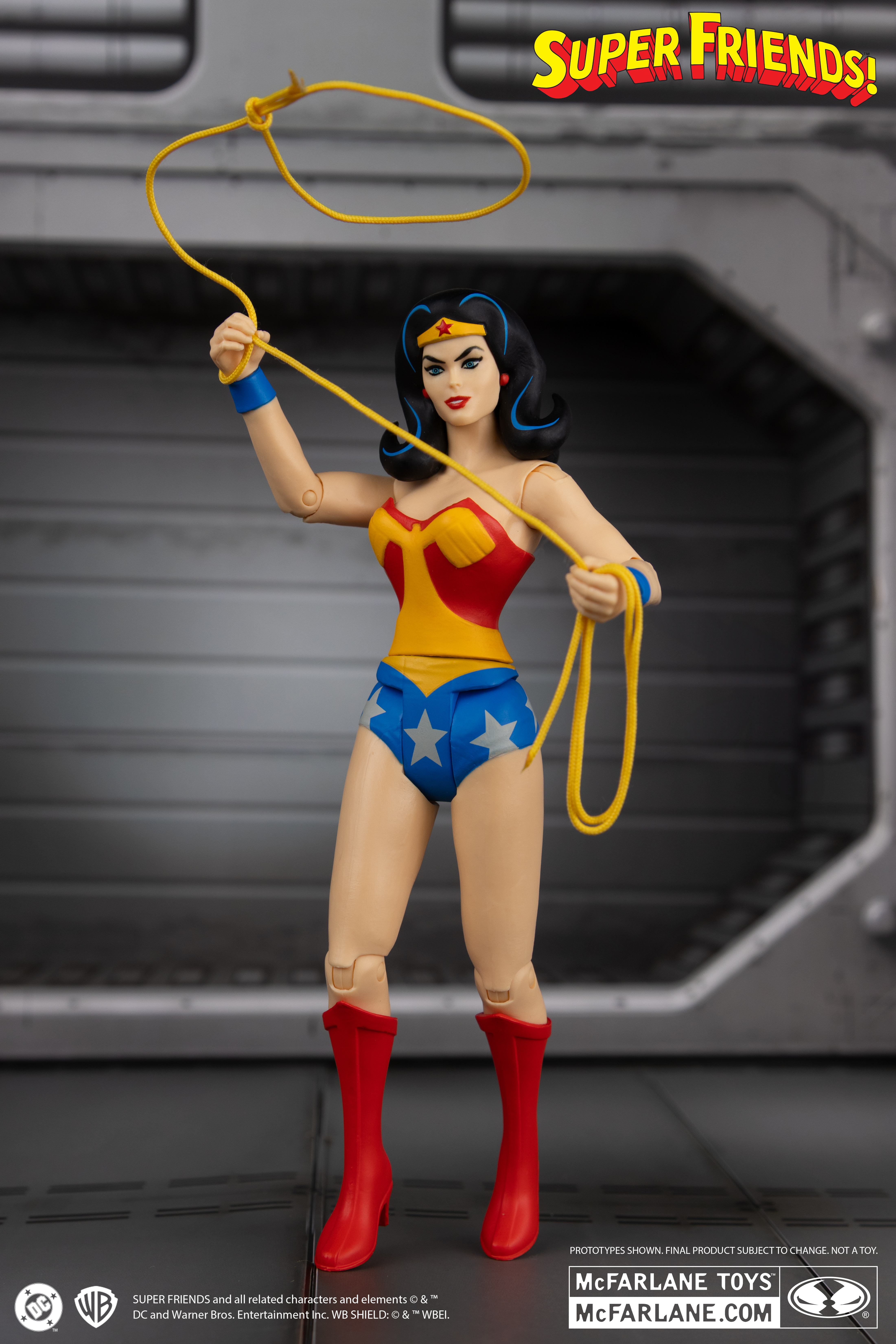 Super Friends DC Retro Wonder Woman Action Figure Gallery Image 5