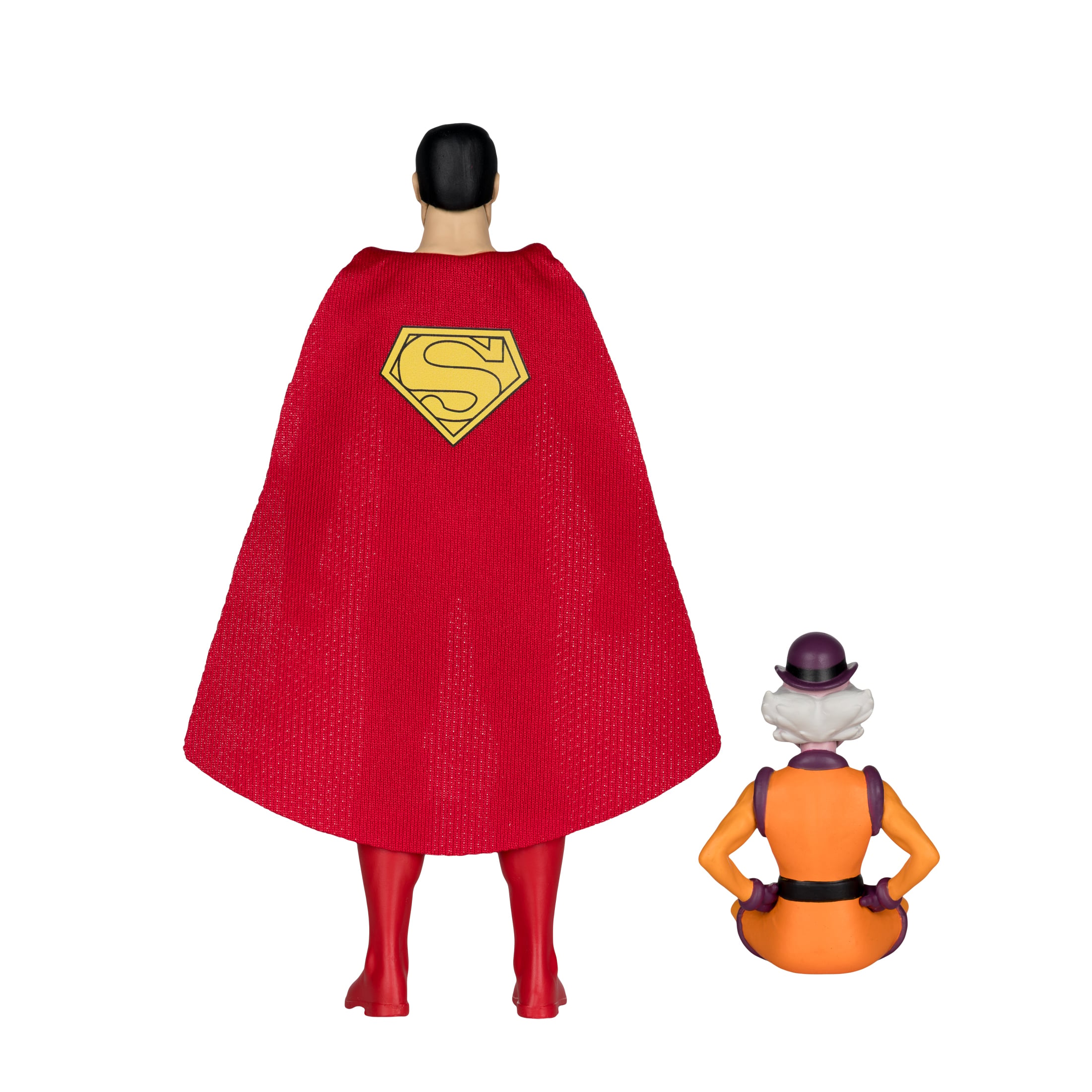 Super Friends DC Retro Farmer Superman and Mr. Mxyzptlk Action