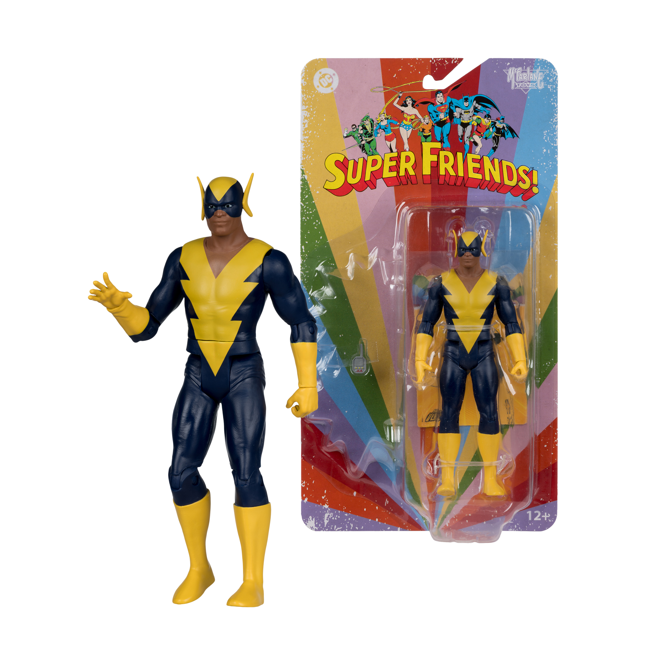 Super Friends DC Retro Black Vulcan Action Figure Gallery Image 11