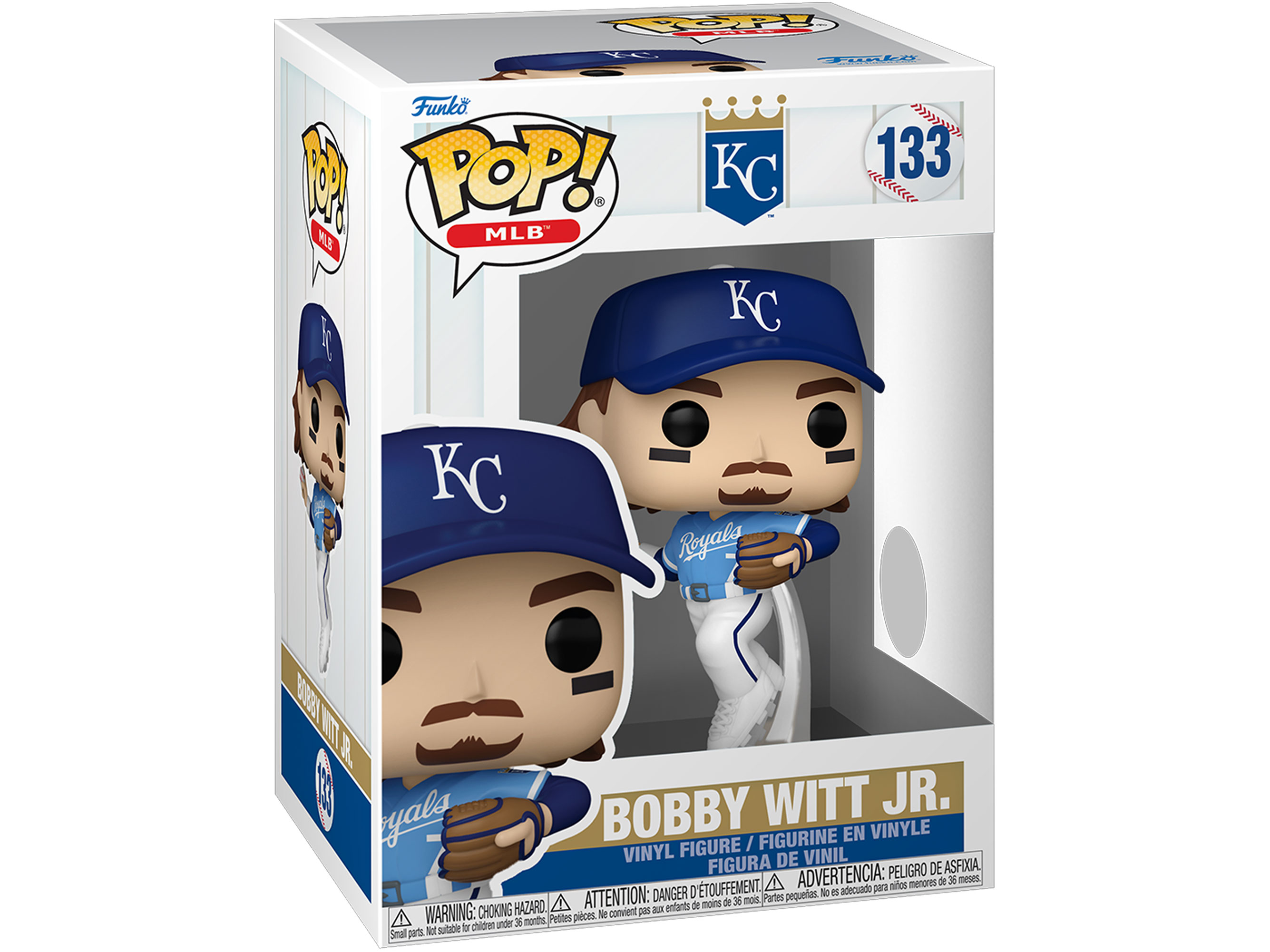 Kansas City Royals Pop! MLB #133 Bobby Witt Jr. Gallery Image 3