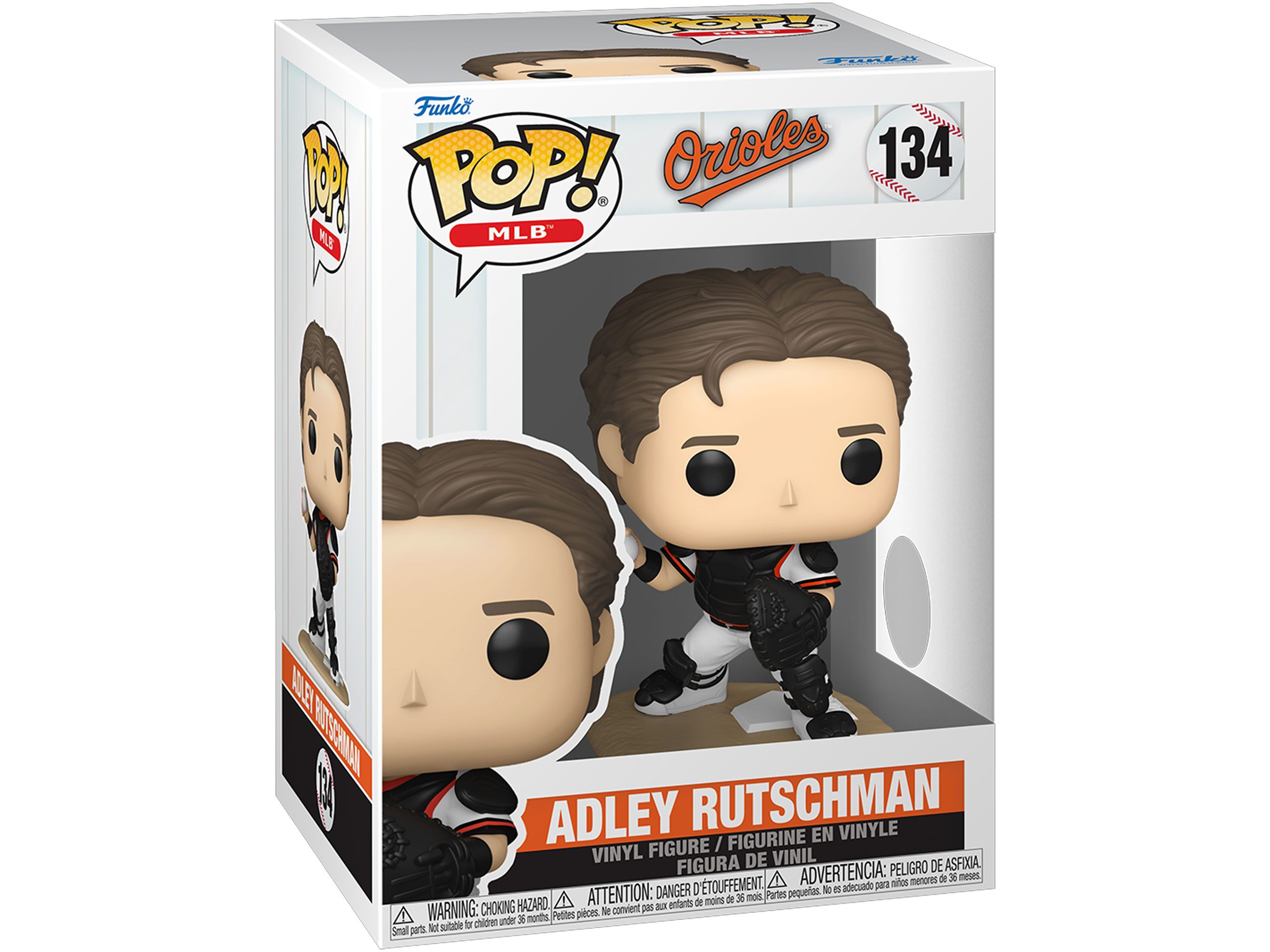Baltimore Orioles Pop! MLB #134 Adley Rutschman Gallery Image 3
