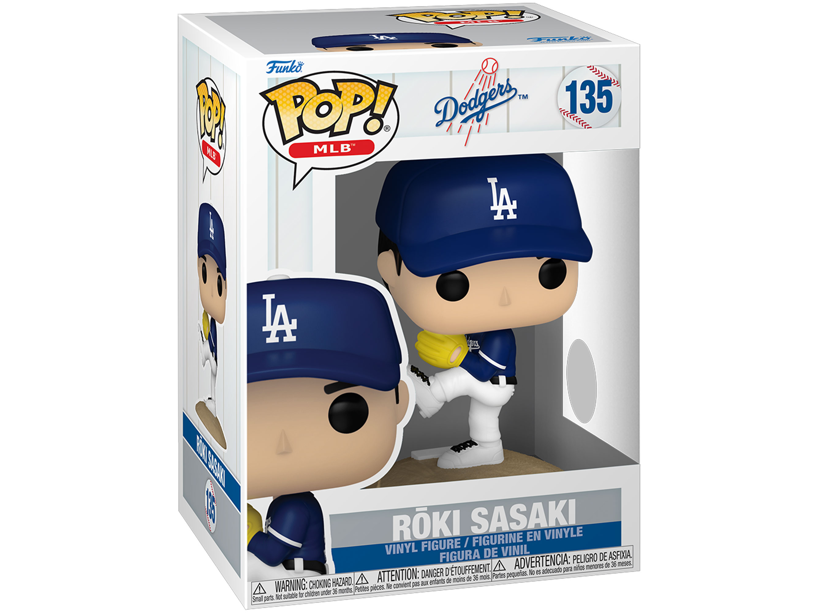 Los Angeles Dodgers Pop! MLB #135 Roki Sasaki Gallery Image 3