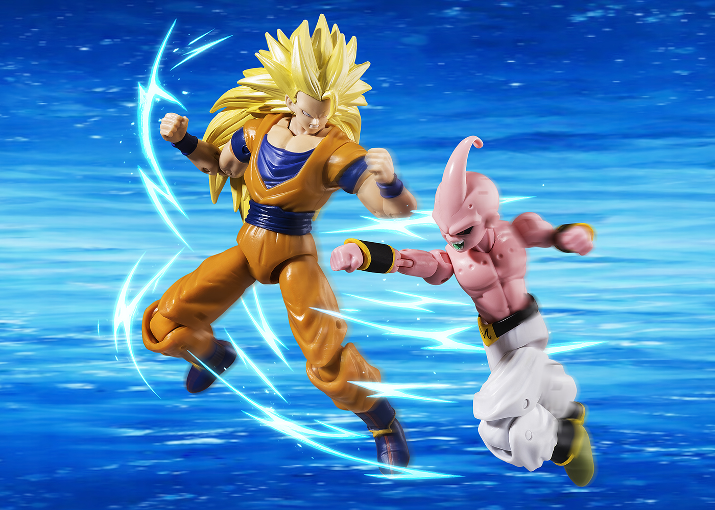 Dragon Ball Super Dragon Stars Super Saiyan 3 Goku vs. Majin Buu