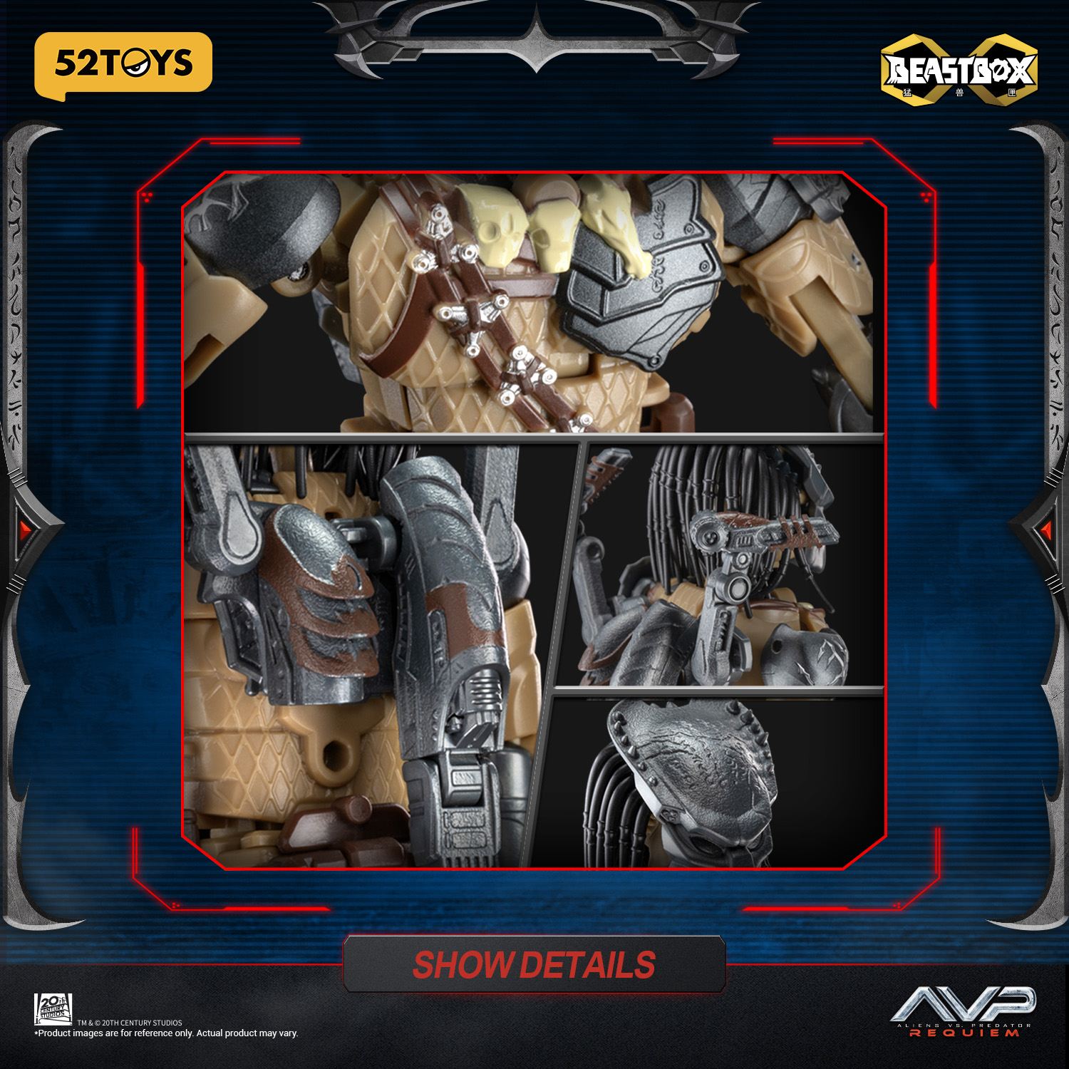 Aliens vs. Predator: Requiem BeastBOX IB-17 Wolf Predator Action