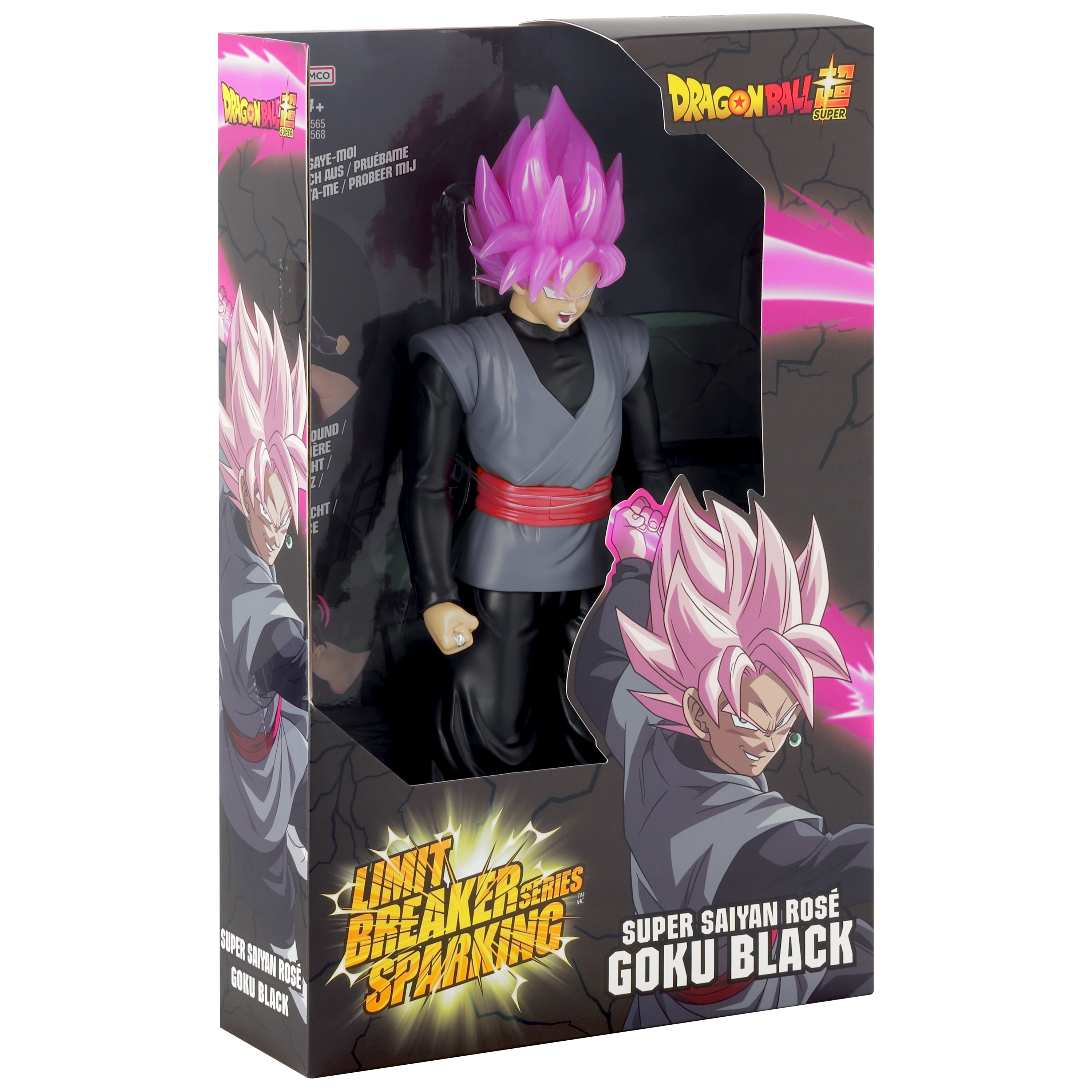 Dragon Ball Super Limit Breaker Sparking Series Super Saiyan Rose Goku Black 12-Inch Figure Gallery Image 14