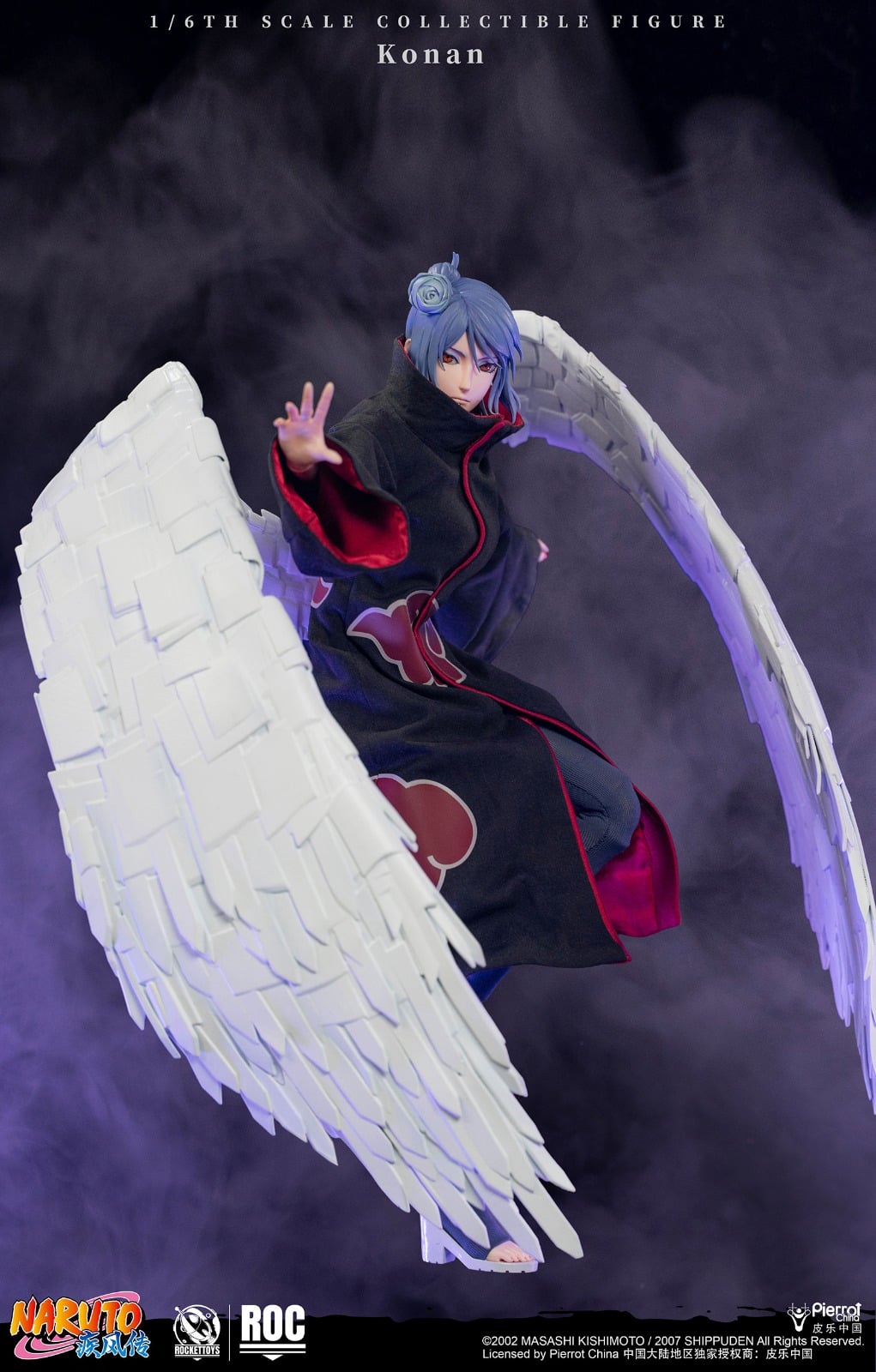 Naruto: Shippuden Konan 1/6 Scale Action Figure (With Bonus) Gallery Image 8