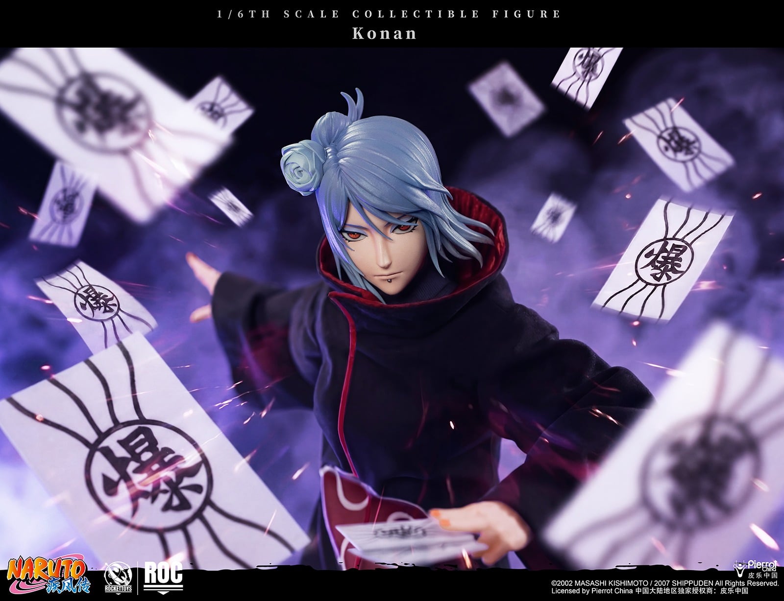 Naruto: Shippuden Konan 1/6 Scale Action Figure (With Bonus) Gallery Image 12