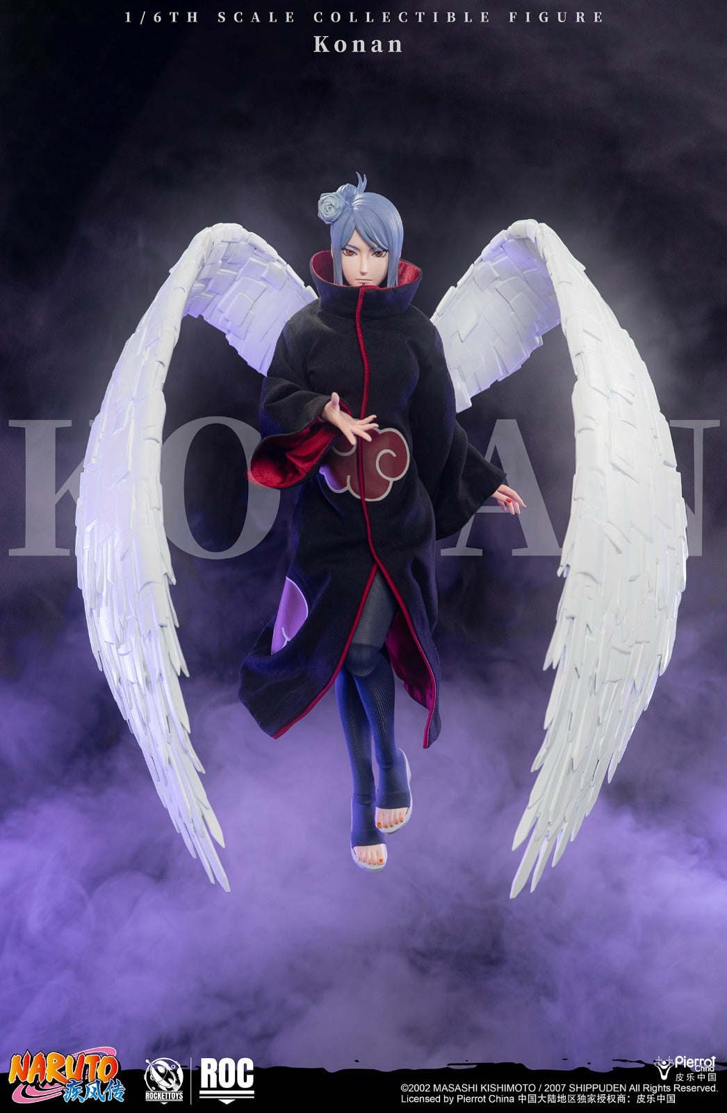 Naruto: Shippuden Konan 1/6 Scale Action Figure (With Bonus) Gallery Image 6