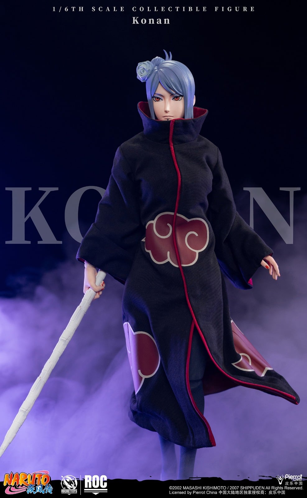 Naruto: Shippuden Konan 1/6 Scale Action Figure (With Bonus) Gallery Image 4