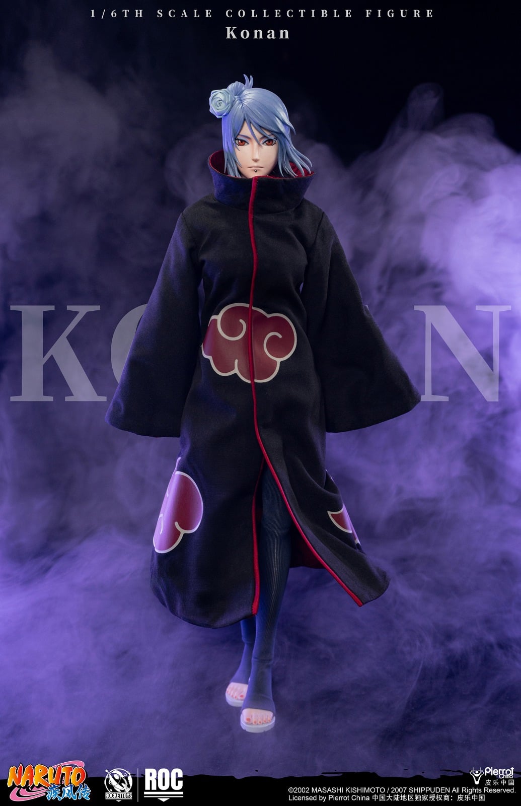 Naruto: Shippuden Konan 1/6 Scale Action Figure (With Bonus) Gallery Image 3