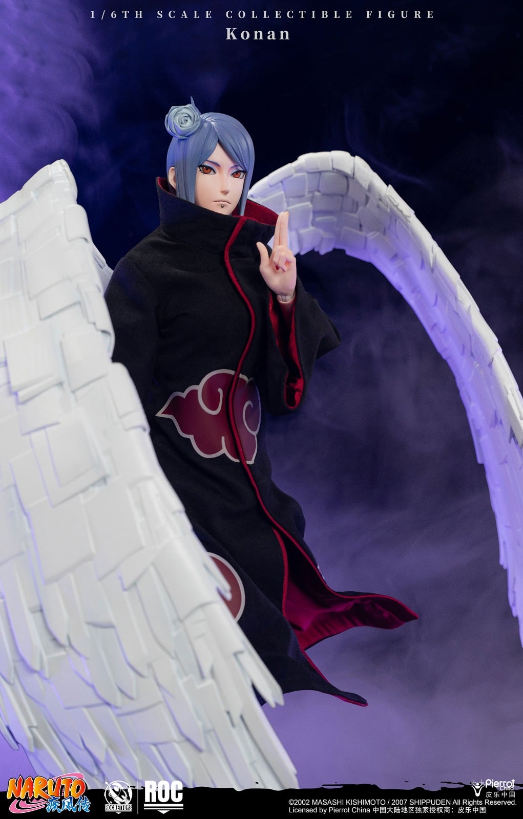 Naruto: Shippuden Konan 1/6 Scale Action Figure (With Bonus) Gallery Image 9