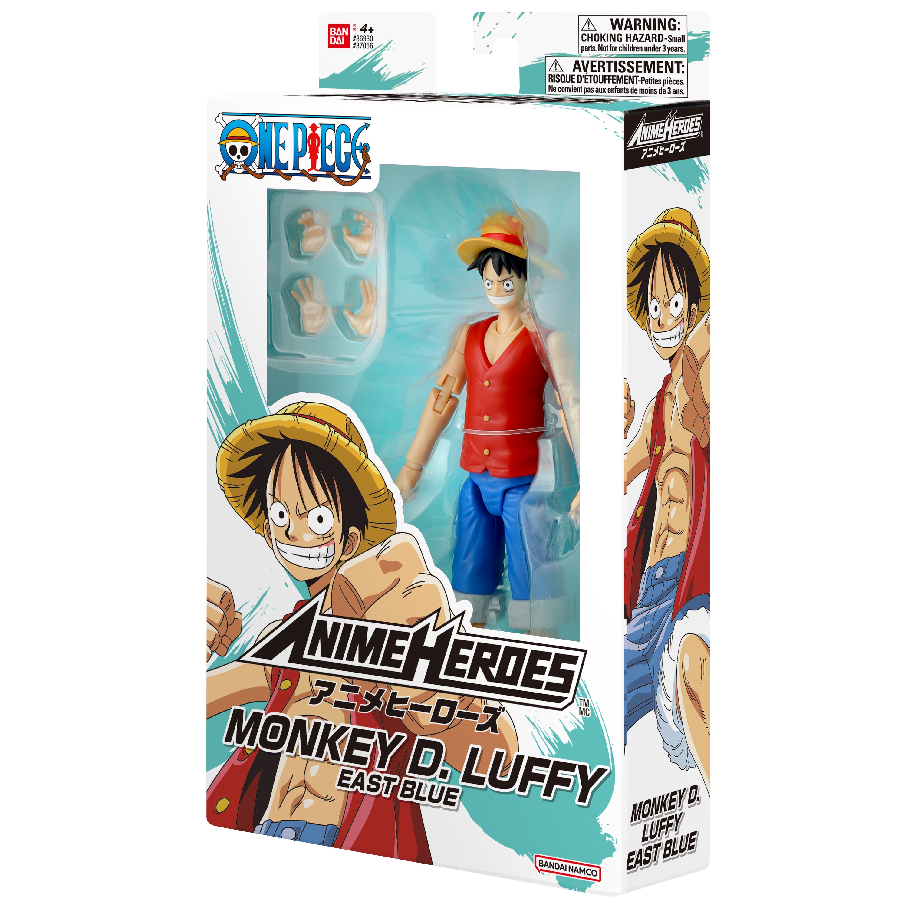 One Piece Anime Heroes Monkey D. Luffy (East Blue) Action Figure Gallery Image 12