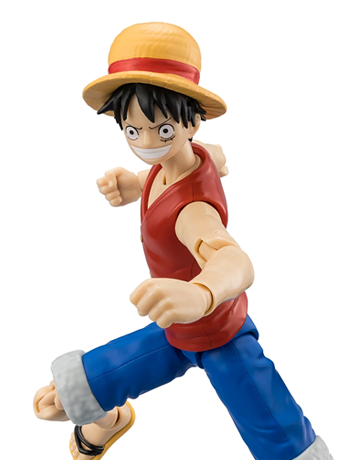 One Piece Anime Heroes Monkey D. Luffy (East Blue) Action Figure Gallery Image 2