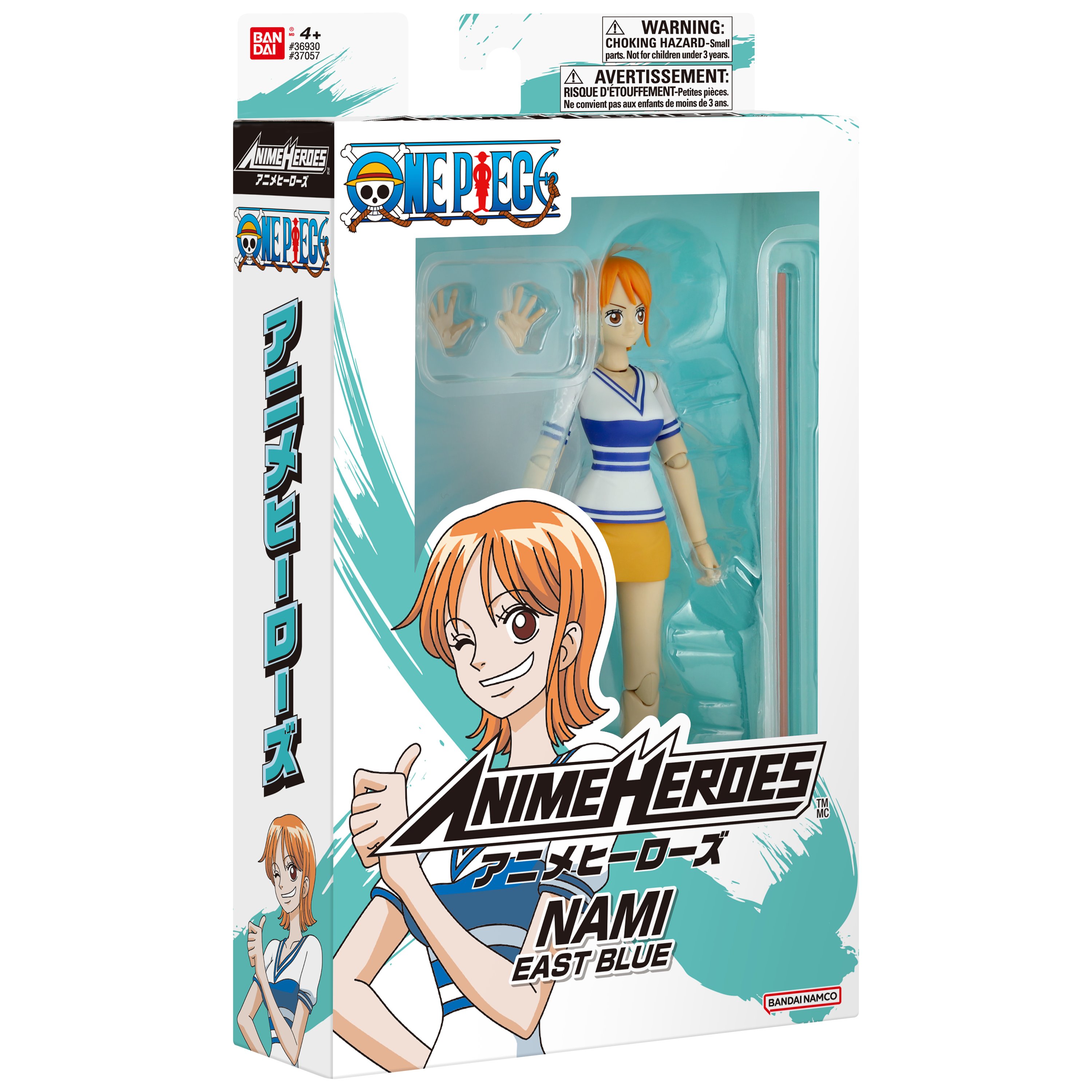 One Piece Anime Heroes Nami (East Blue) Action Figure One Piece Anime Heroes Nami (East Blue) Action Figure