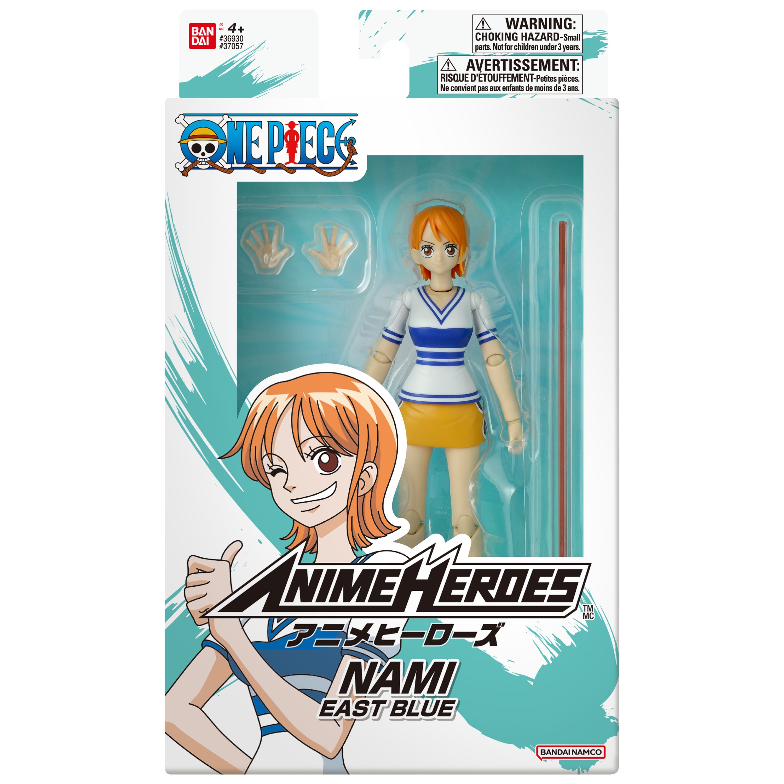 One Piece Anime Heroes Nami (East Blue) Action Figure Gallery Image 11