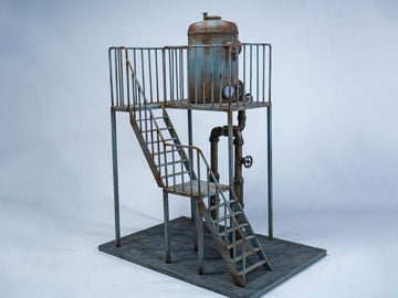 The Rust Water Station 1/12 Scale Diorama