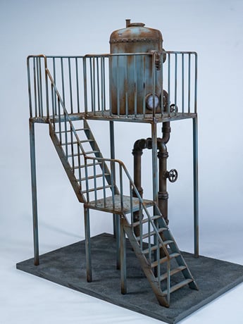 The Rust Water Station 1/12 Scale Diorama