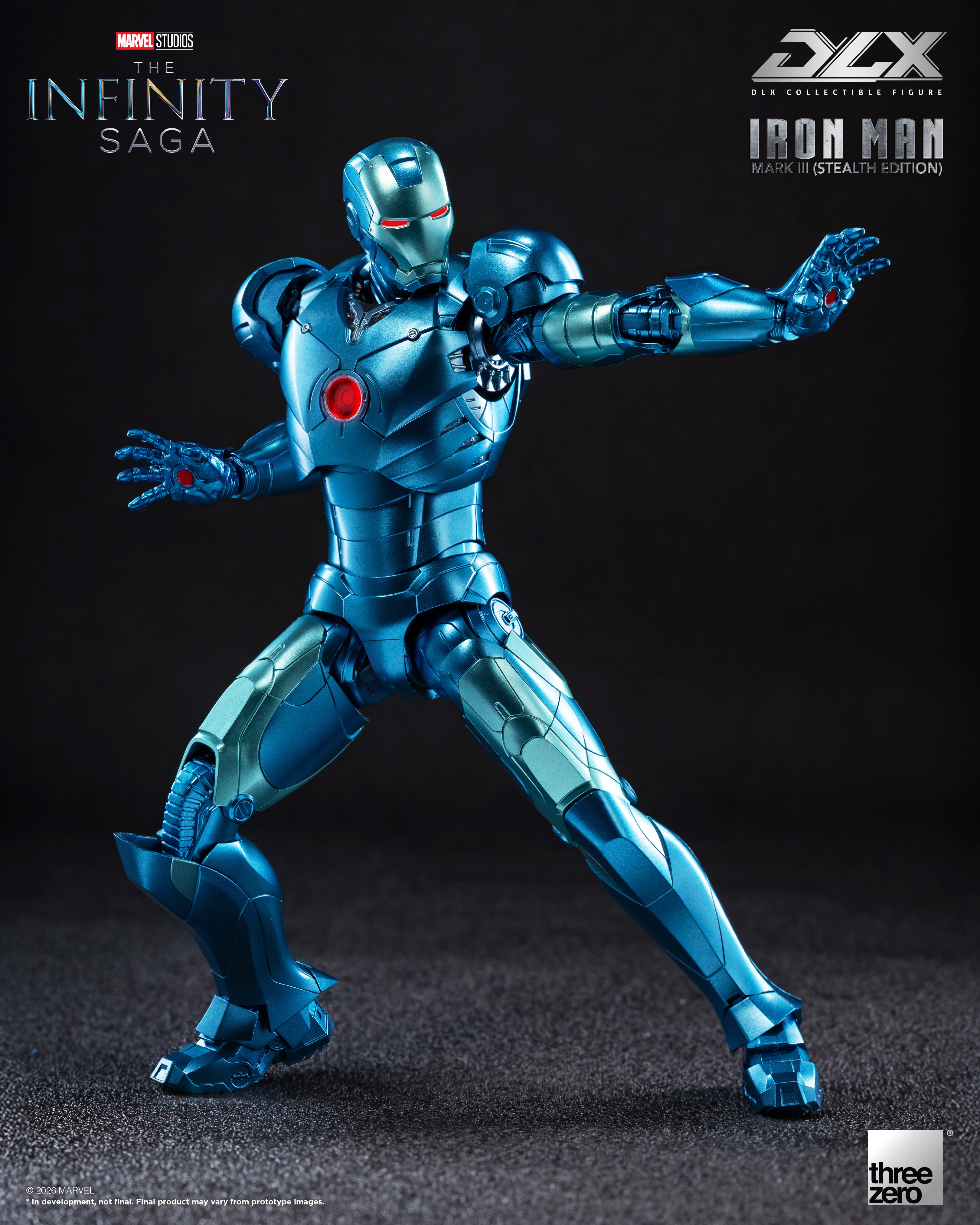 Marvel: The Infinity Saga DLX Iron Man Mark 3 (Stealth Edition) 1
