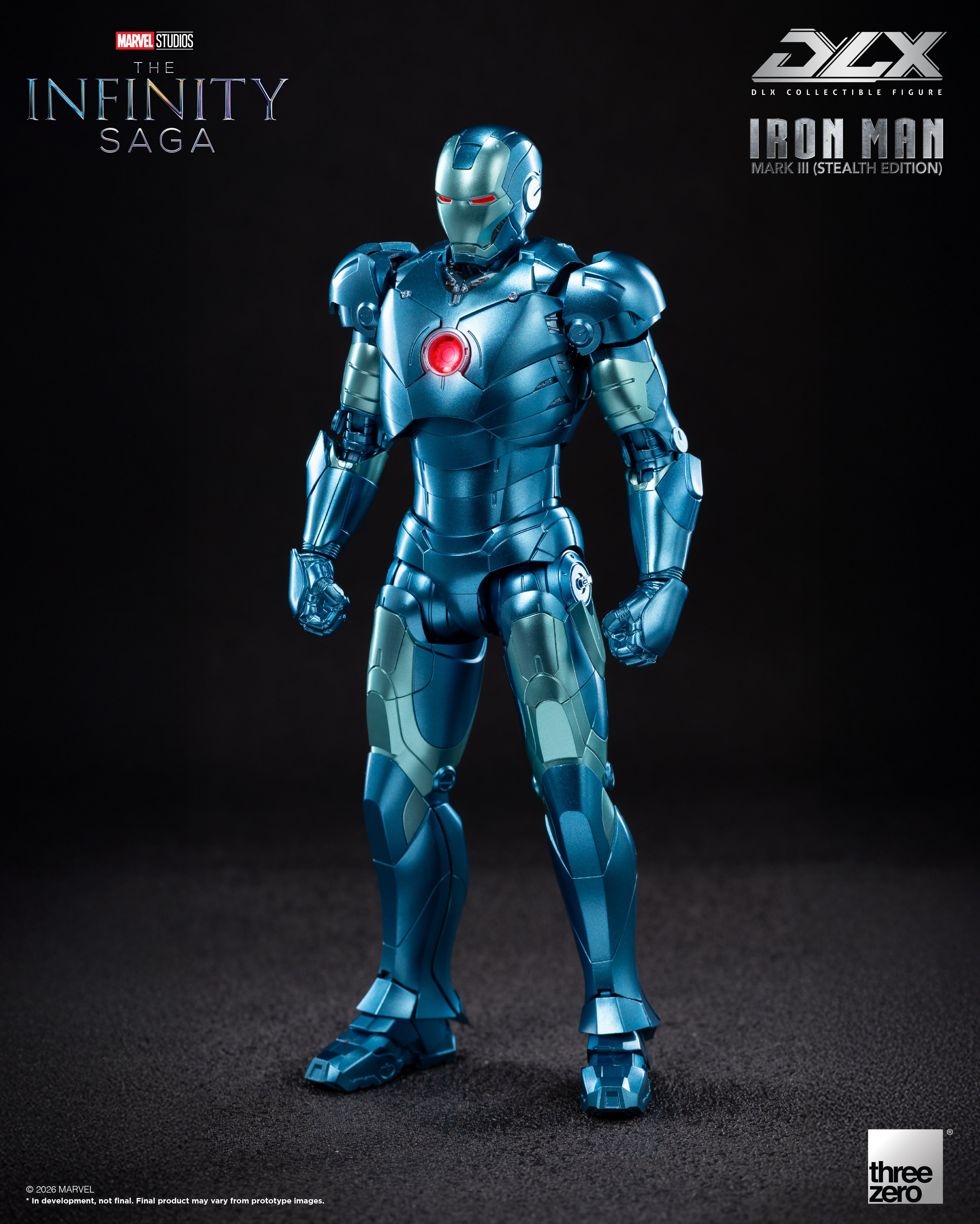 Marvel: The Infinity Saga DLX Iron Man Mark 3 (Stealth Edition) 1