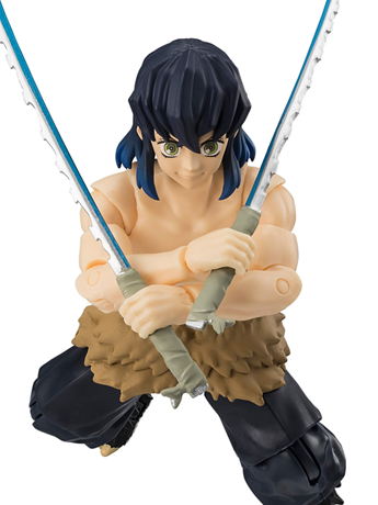 Demon Slayer: Kimetsu no Yaiba Ultimate Legends Inosuke Hashibira (Without Mask) Action Figure Gallery Image 2