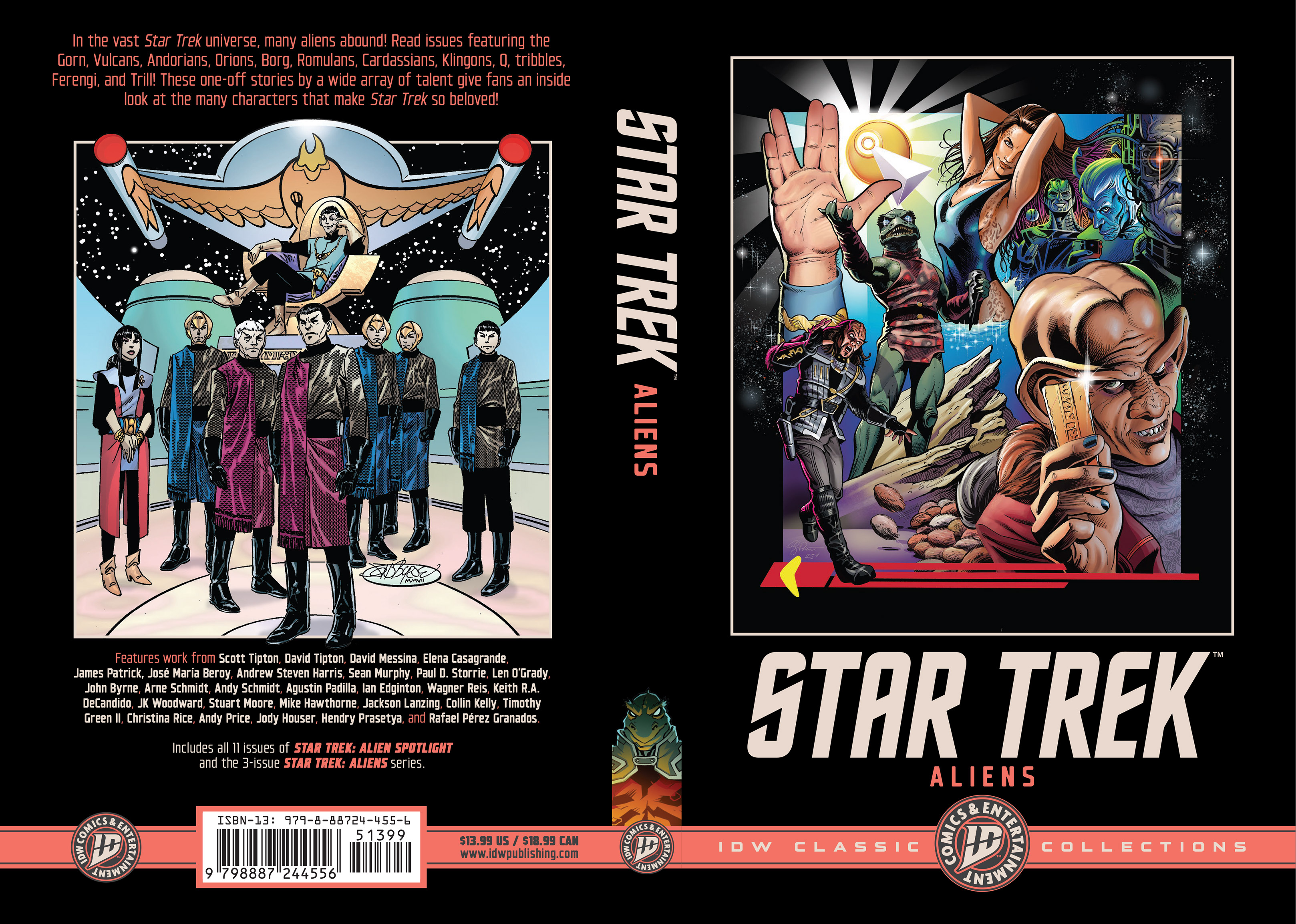 IDW Classic Collections Star Trek: Aliens Gallery Image 3