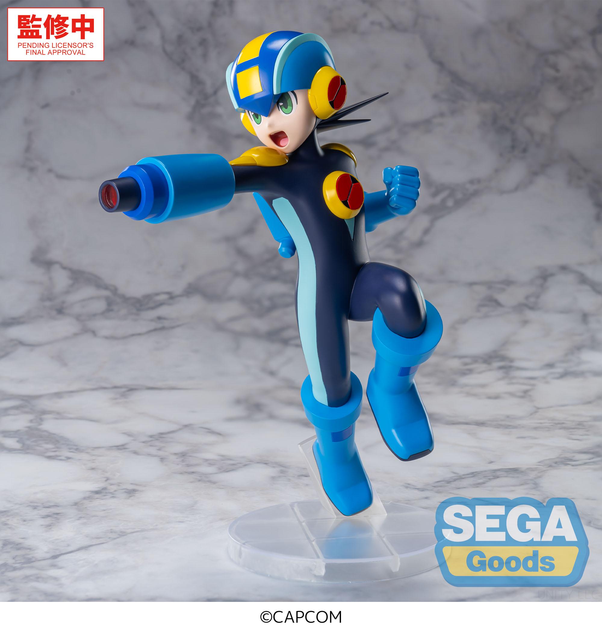 Mega Man Battle Network Luminasta Mega Man Figure