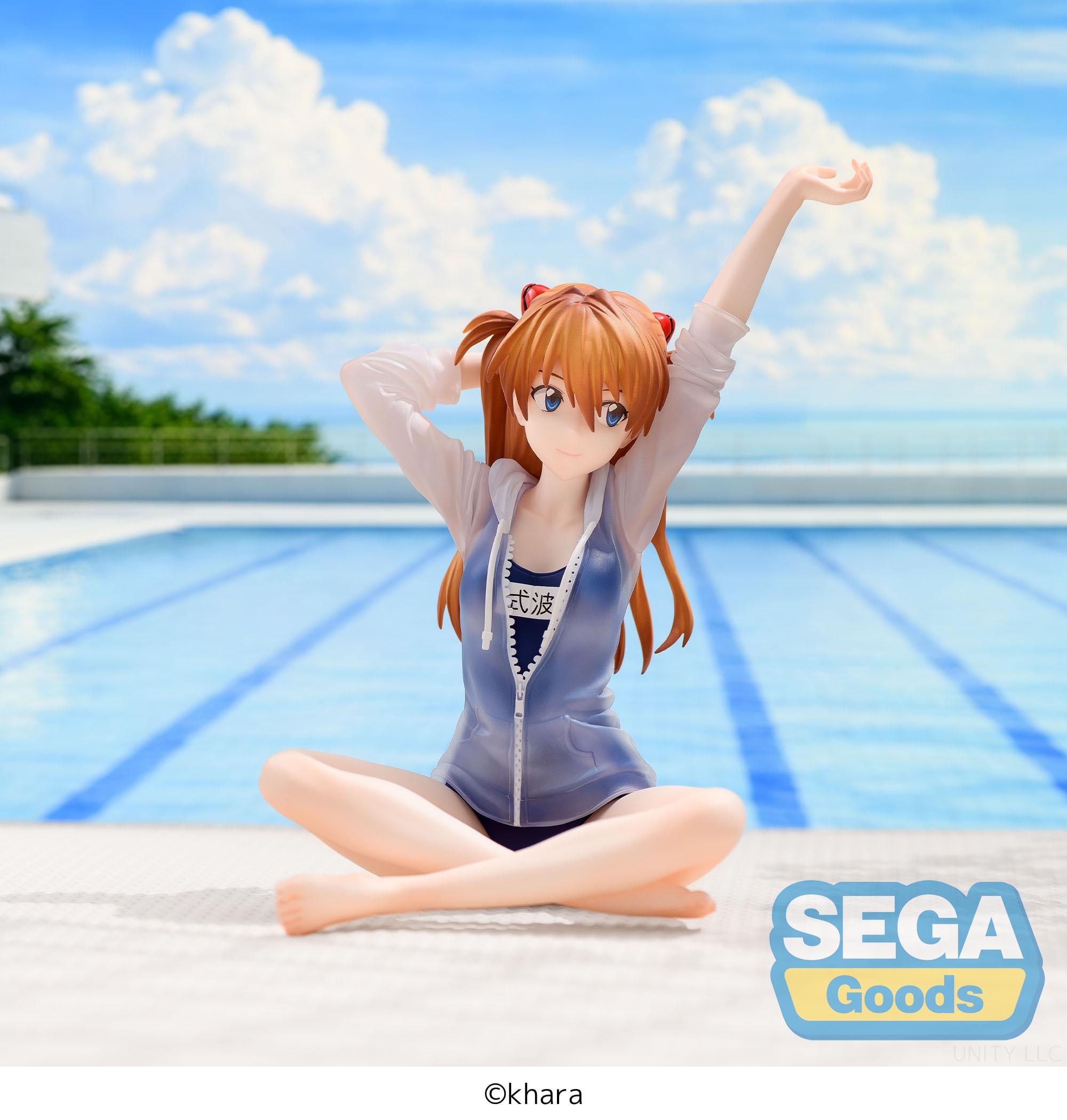 Rebuild of Evangelion Yumemirize Asuka Shikinami Langley (School Swimsuit Ver.) Figure Gallery Image 4