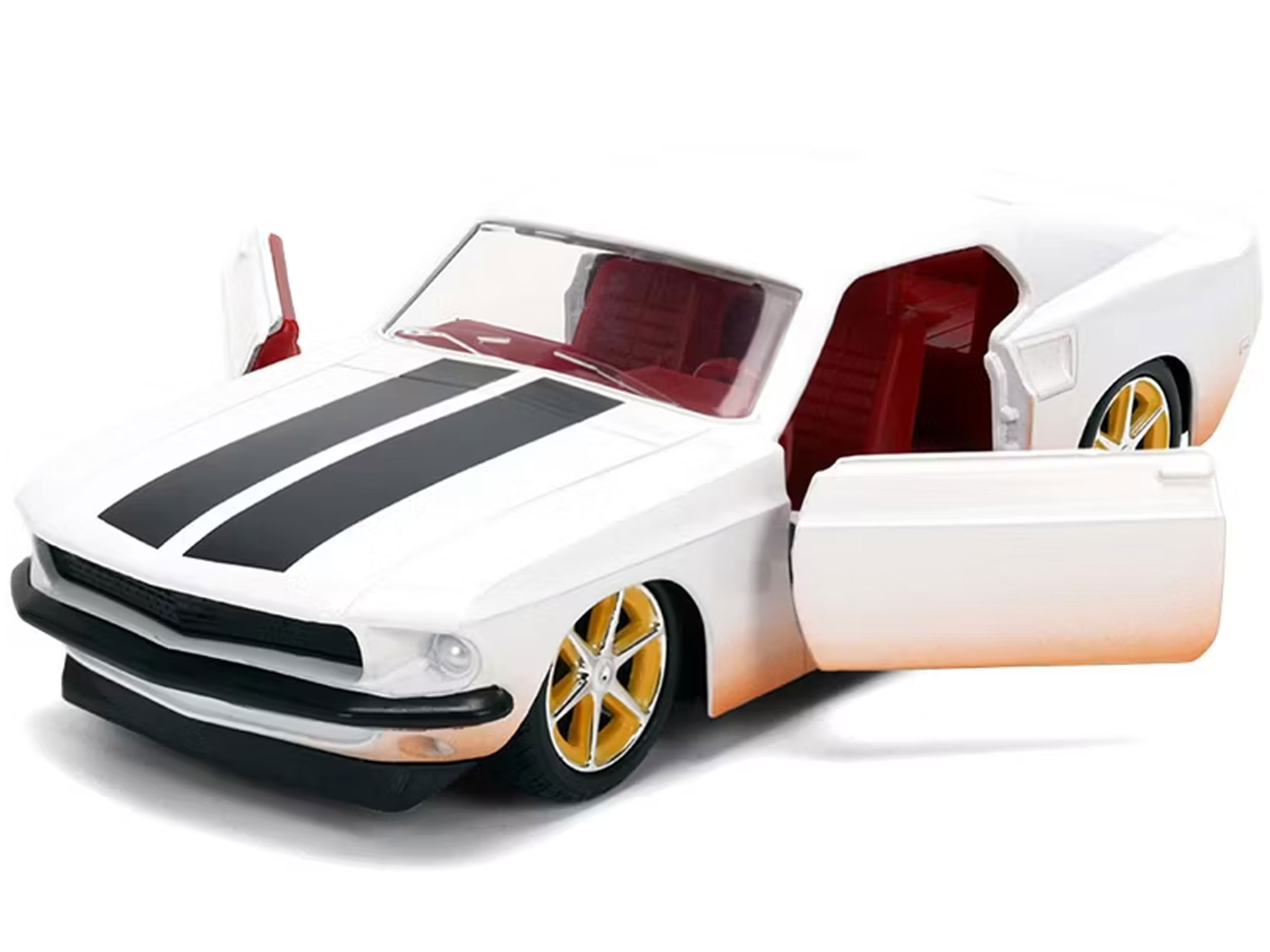 Fast and Furious 25th Anniversary Roman's 1969 Ford Mustang (Dirty Version) 1/32 Scale Model Gallery Image 4