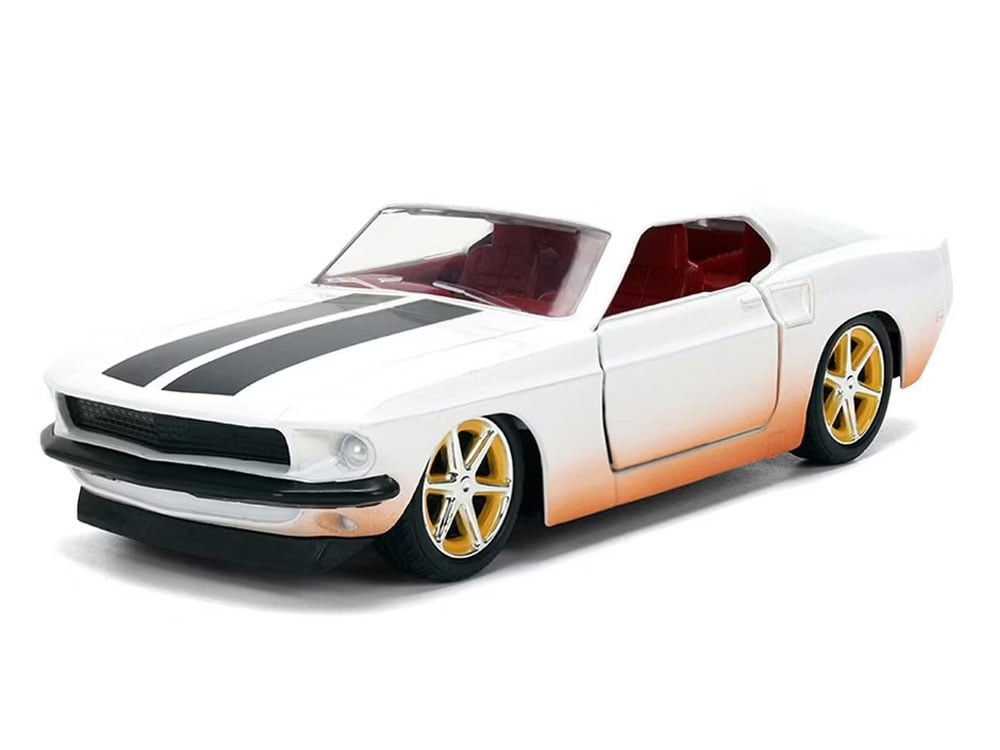 Fast and Furious 25th Anniversary Roman's 1969 Ford Mustang (Dirty Version) 1/32 Scale Model Gallery Image 1