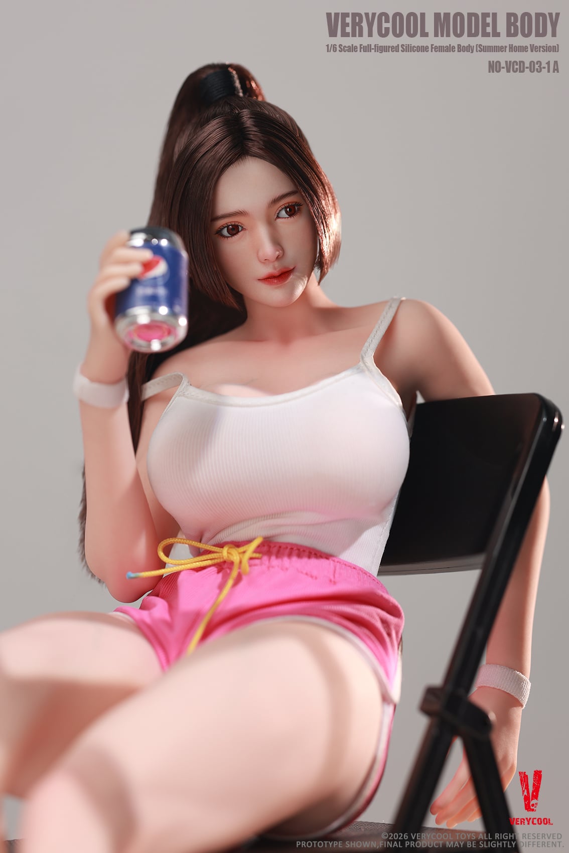 Female Body No.3 Full-Figured (Summer Loungewear Ver. A) 1/6 Scale Silicone Body (With Bonus) Gallery Image 10