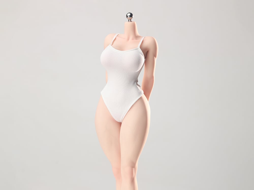 Female Body No.3 Full-Figured (Summer Loungewear Ver. A) 1/6 Scale Silicone Body (With Bonus) Gallery Image 1