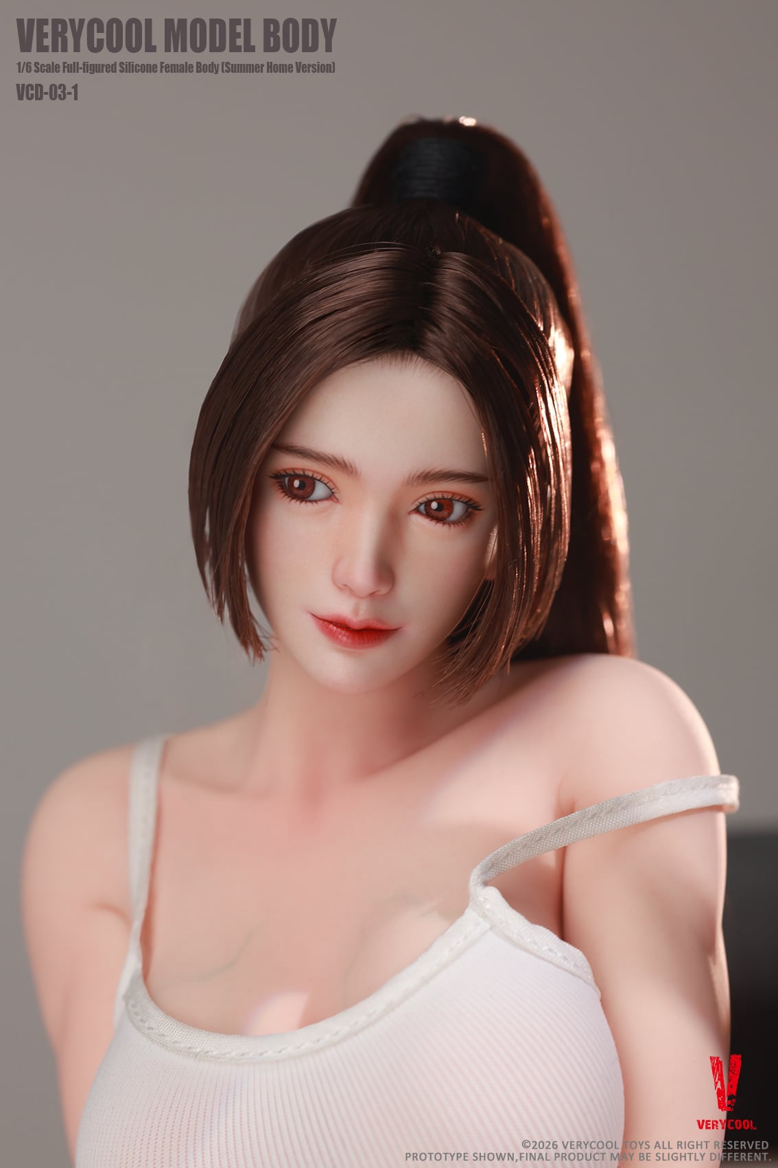 Female Body No.3 Full-Figured (Summer Loungewear Ver. A) 1/6 Scale Silicone Body (With Bonus) Gallery Image 11