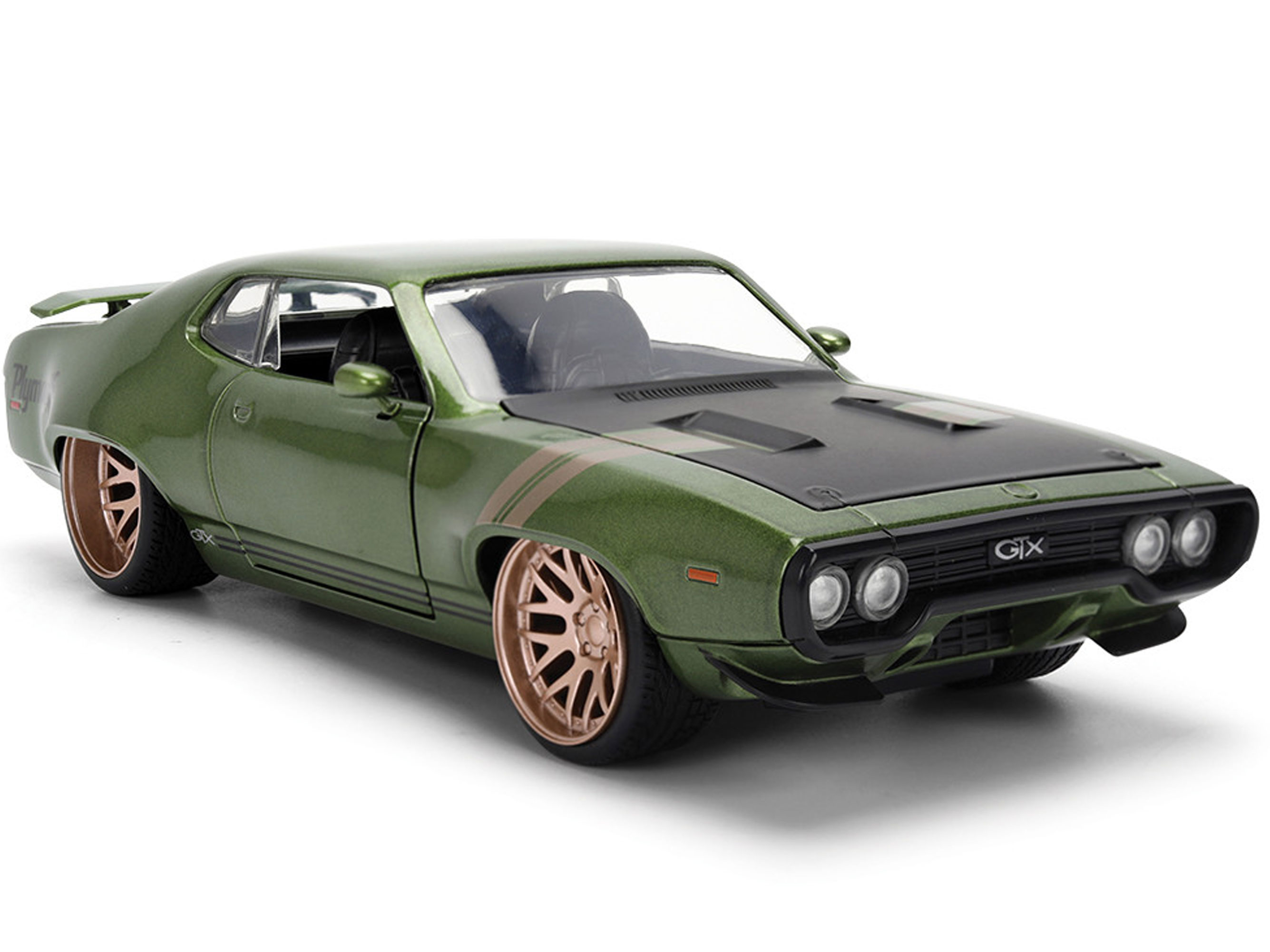 Bigtime Muscle 1972 Plymouth GTX 1/24 Scale Die-Cast Model Gallery Image 3