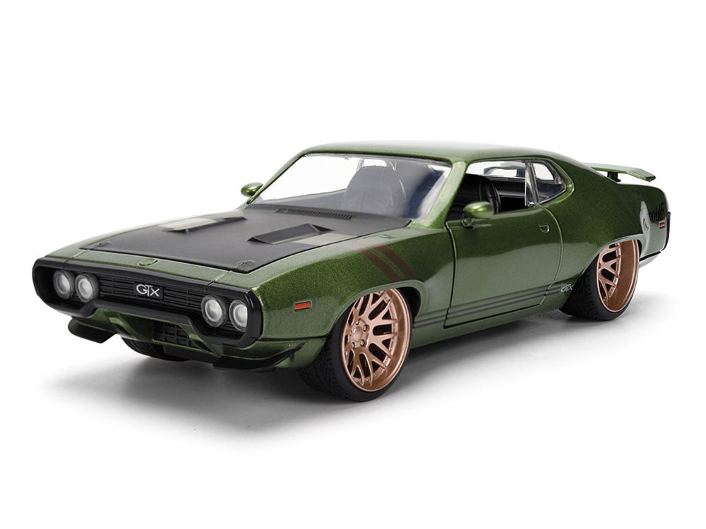 Bigtime Muscle 1972 Plymouth GTX 1/24 Scale Die-Cast Model Gallery Image 1