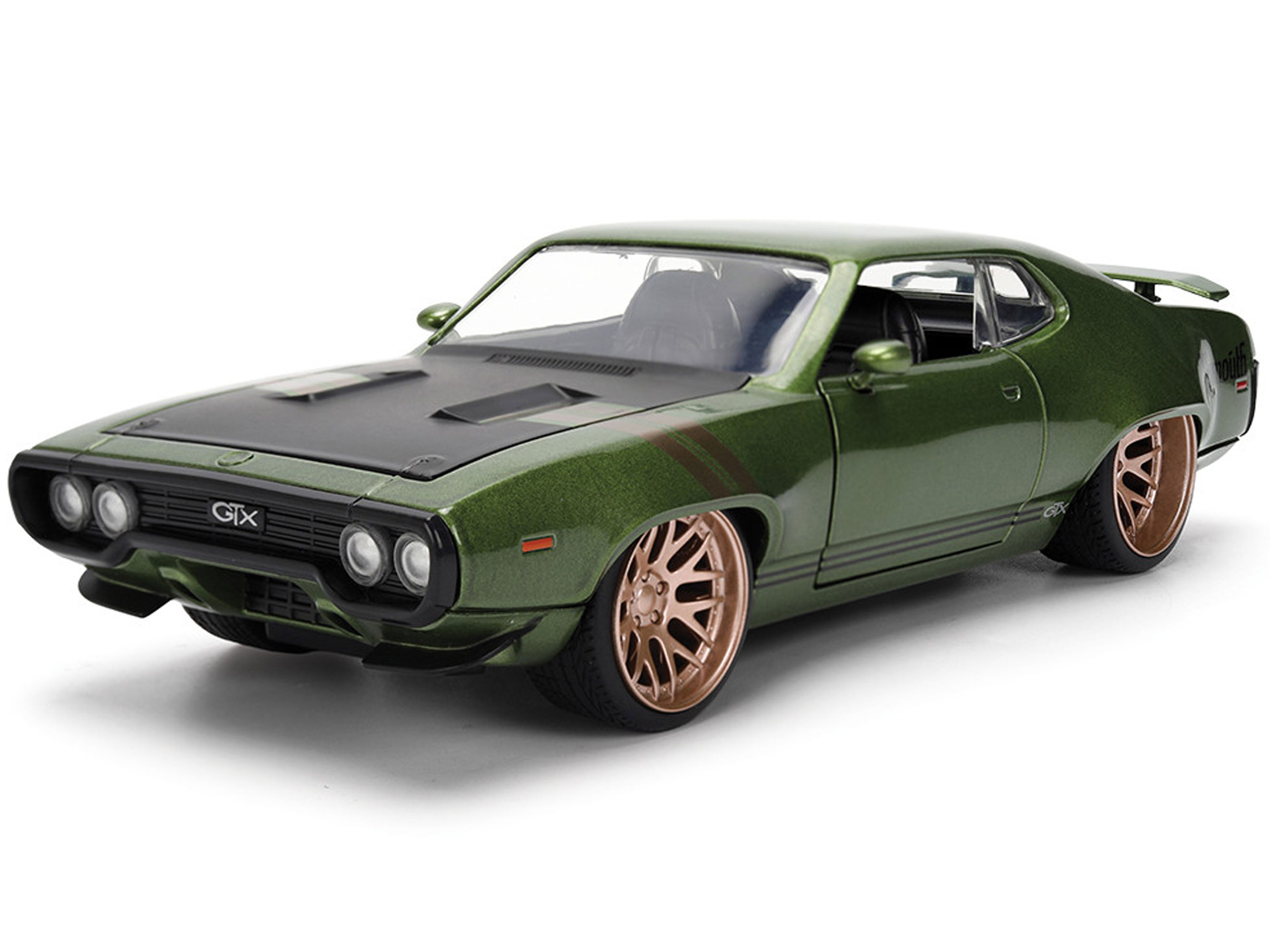 Bigtime Muscle 1972 Plymouth GTX 1/24 Scale Die-Cast Model Gallery Image 10