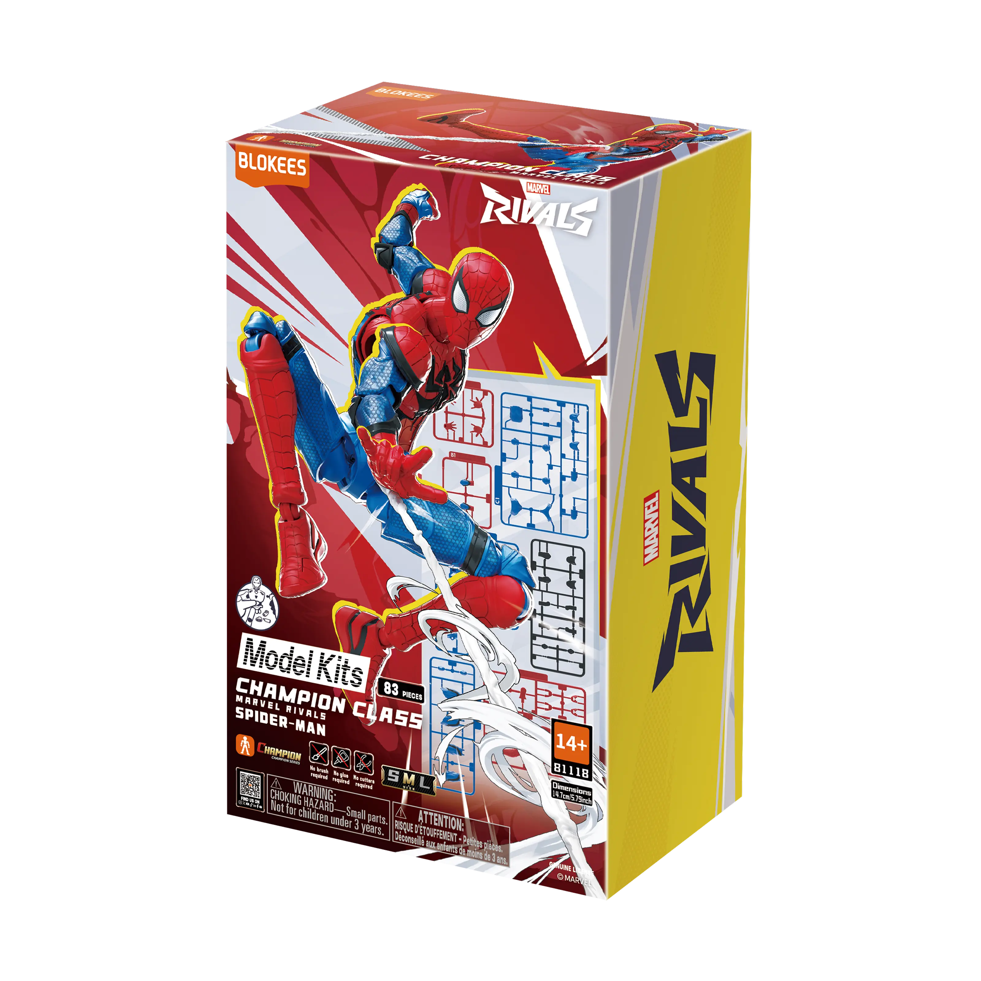 Marvel Rivals Champion Class CC06 Spider-Man Model Kit