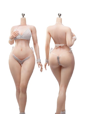 Female Body (Pale Large Bust) 1/6 Scale Body (SR-BD02 Without Head Sculpt) Gallery Image 2