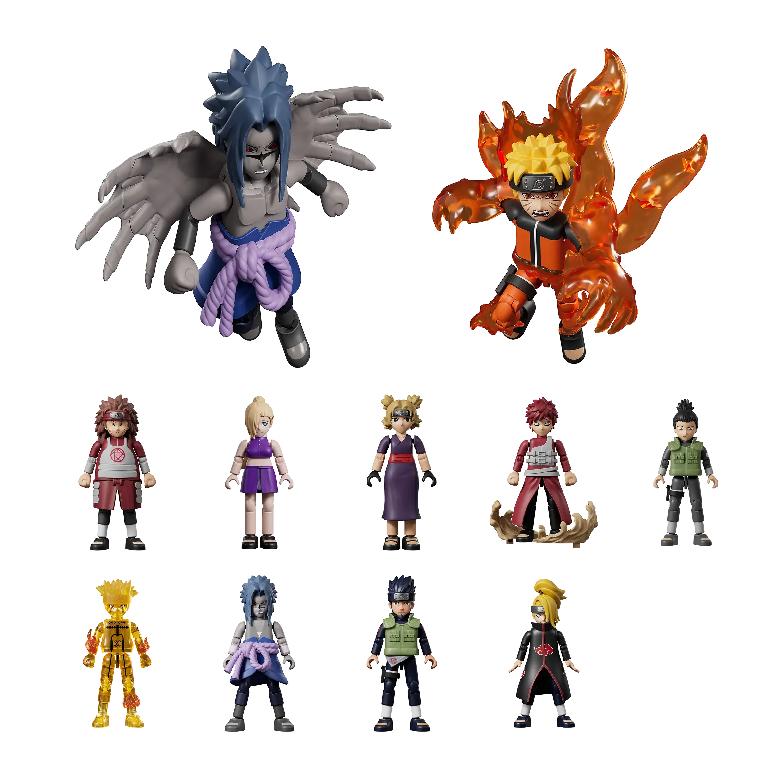 Naruto: Shippuden GV-03 Heart of a Ninja Box of 9 Model Kits
