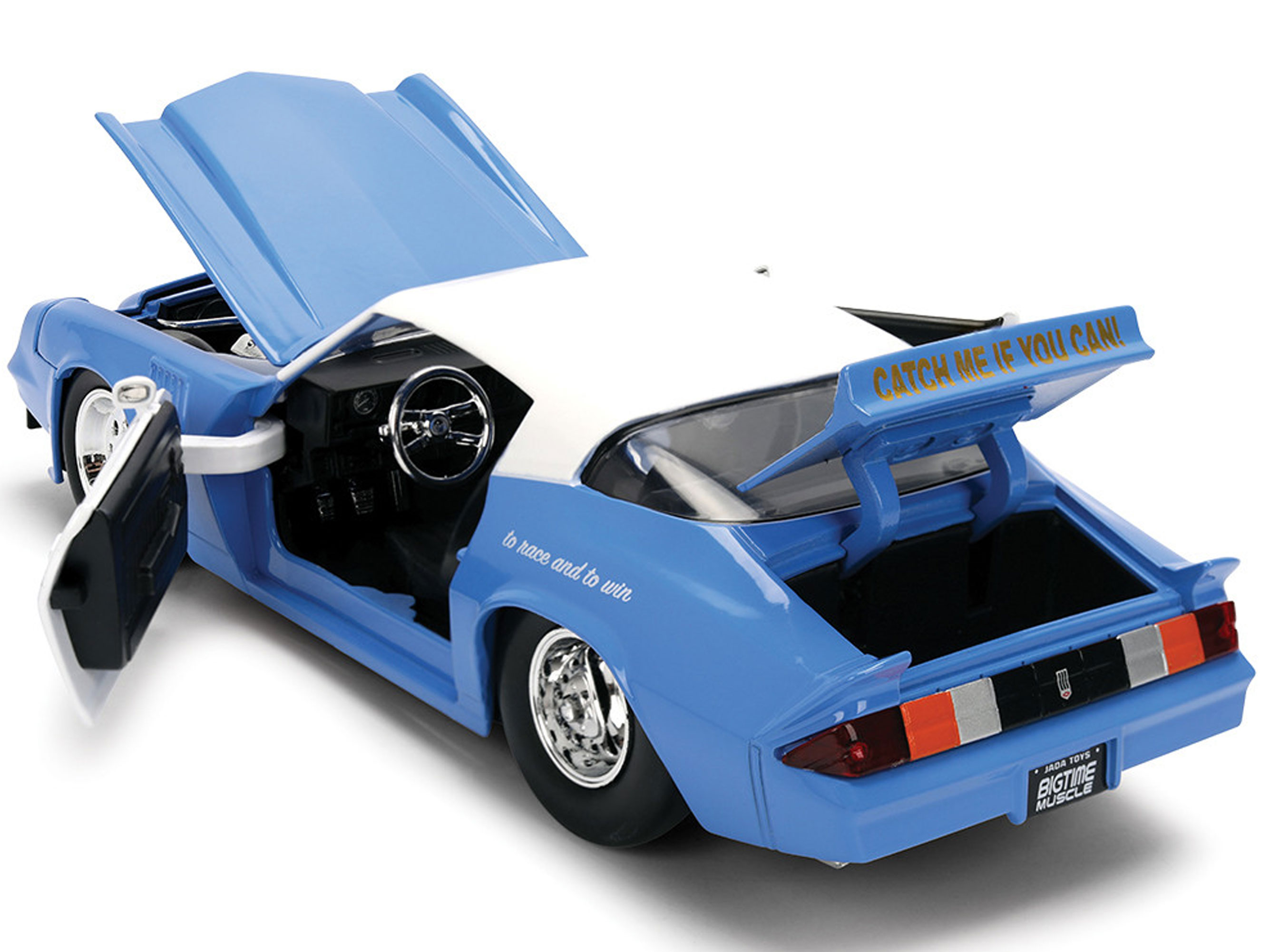 Bigtime Muscle 1979 Chevrolet Camaro Z28 Police Highway Drag 1/24 Scale Die-Cast Model Gallery Image 6