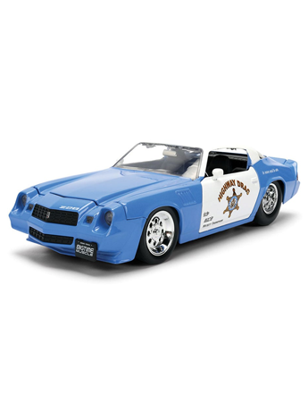 Bigtime Muscle 1979 Chevrolet Camaro Z28 Police Highway Drag 1/24 Scale Die-Cast Model Gallery Image 2