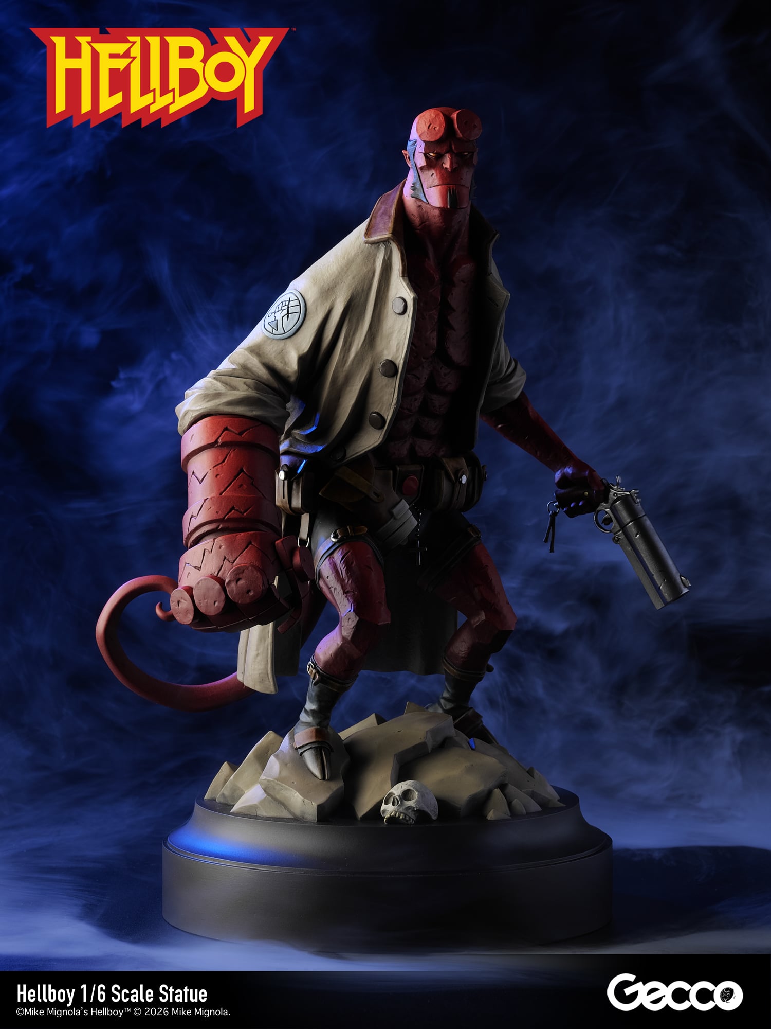 Hellboy (Standard Ver.) 1/6 Scale Statue Gallery Image 3