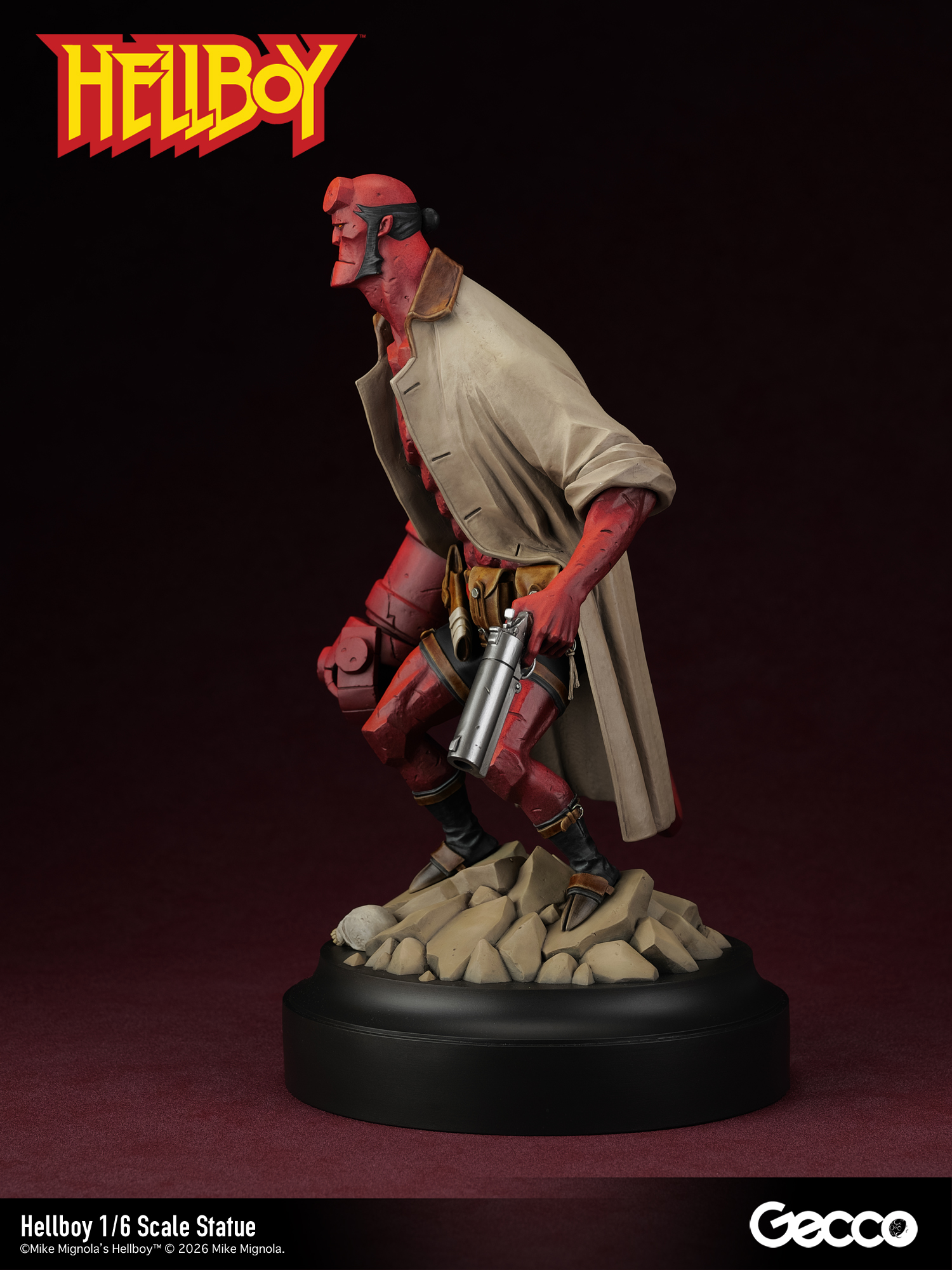 Hellboy (Standard Ver.) 1/6 Scale Statue Gallery Image 7