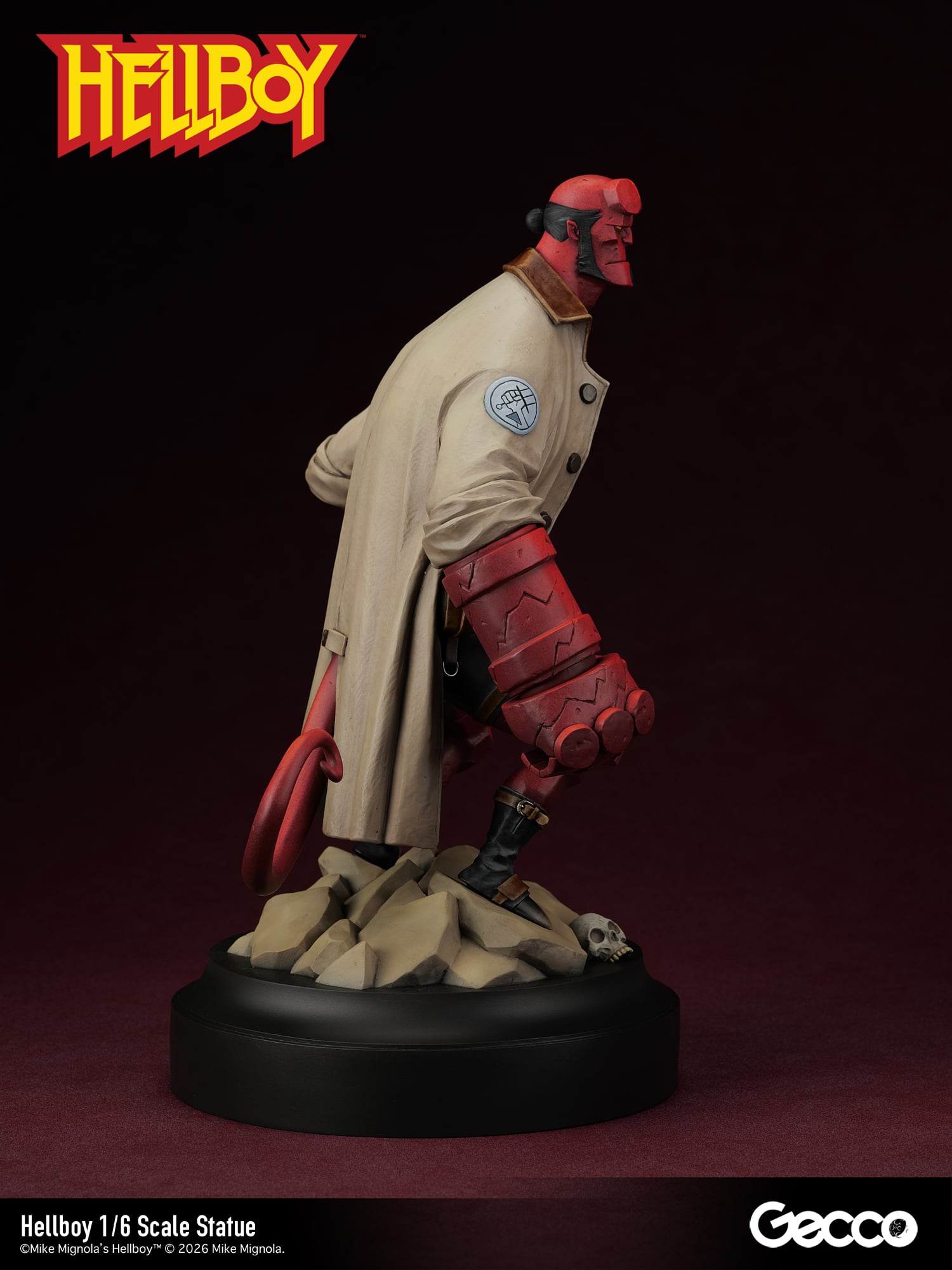 Hellboy (Standard Ver.) 1/6 Scale Statue Gallery Image 11