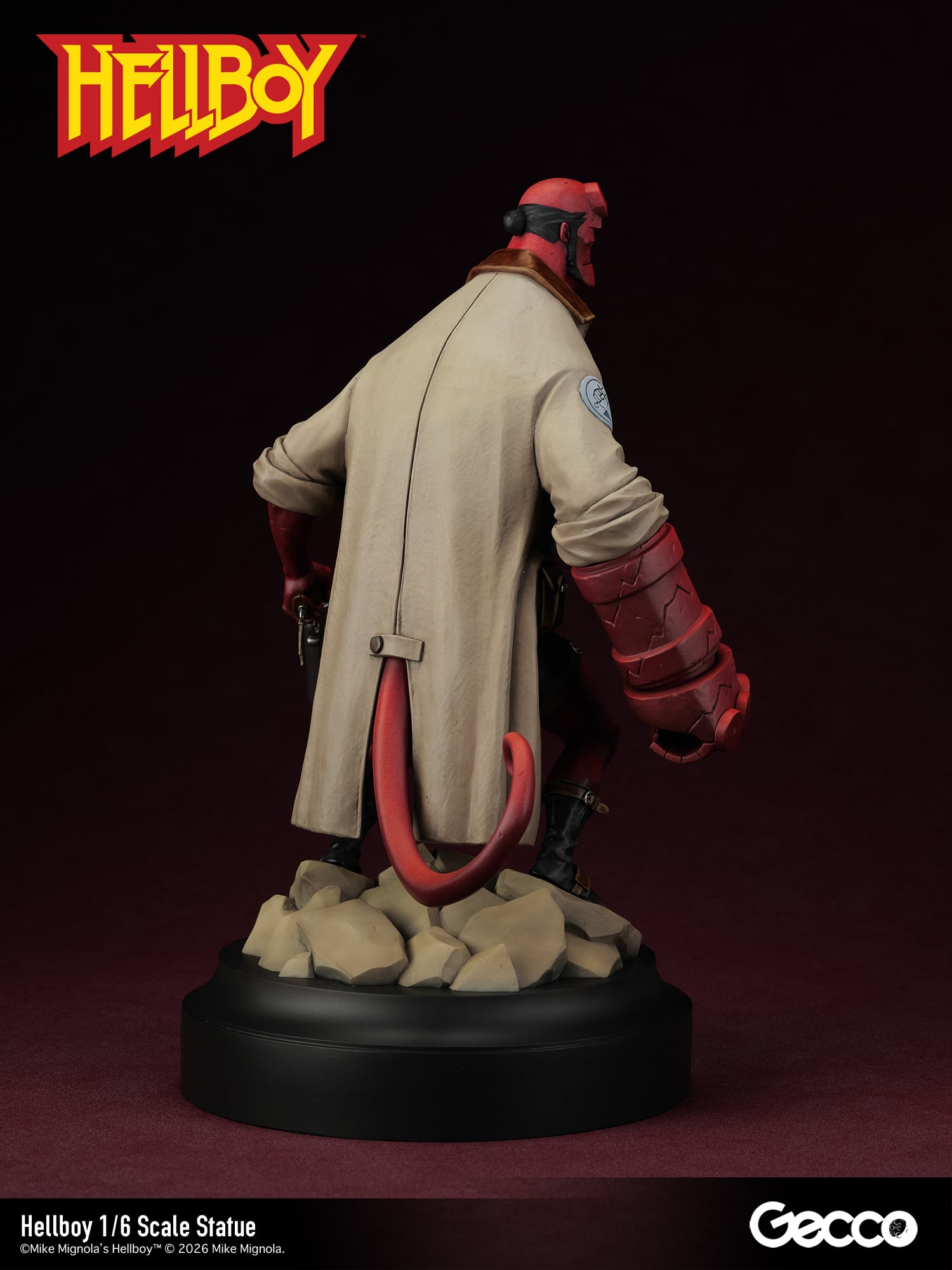 Hellboy (Standard Ver.) 1/6 Scale Statue Gallery Image 10