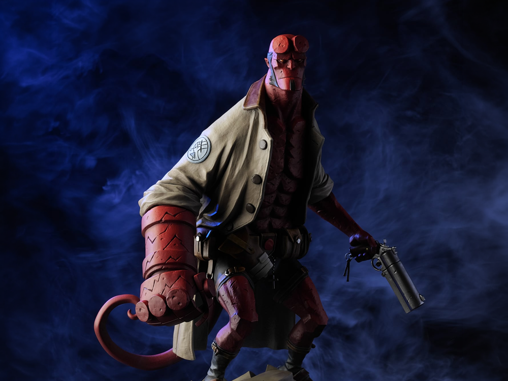 Hellboy (Standard Ver.) 1/6 Scale Statue Gallery Image 1