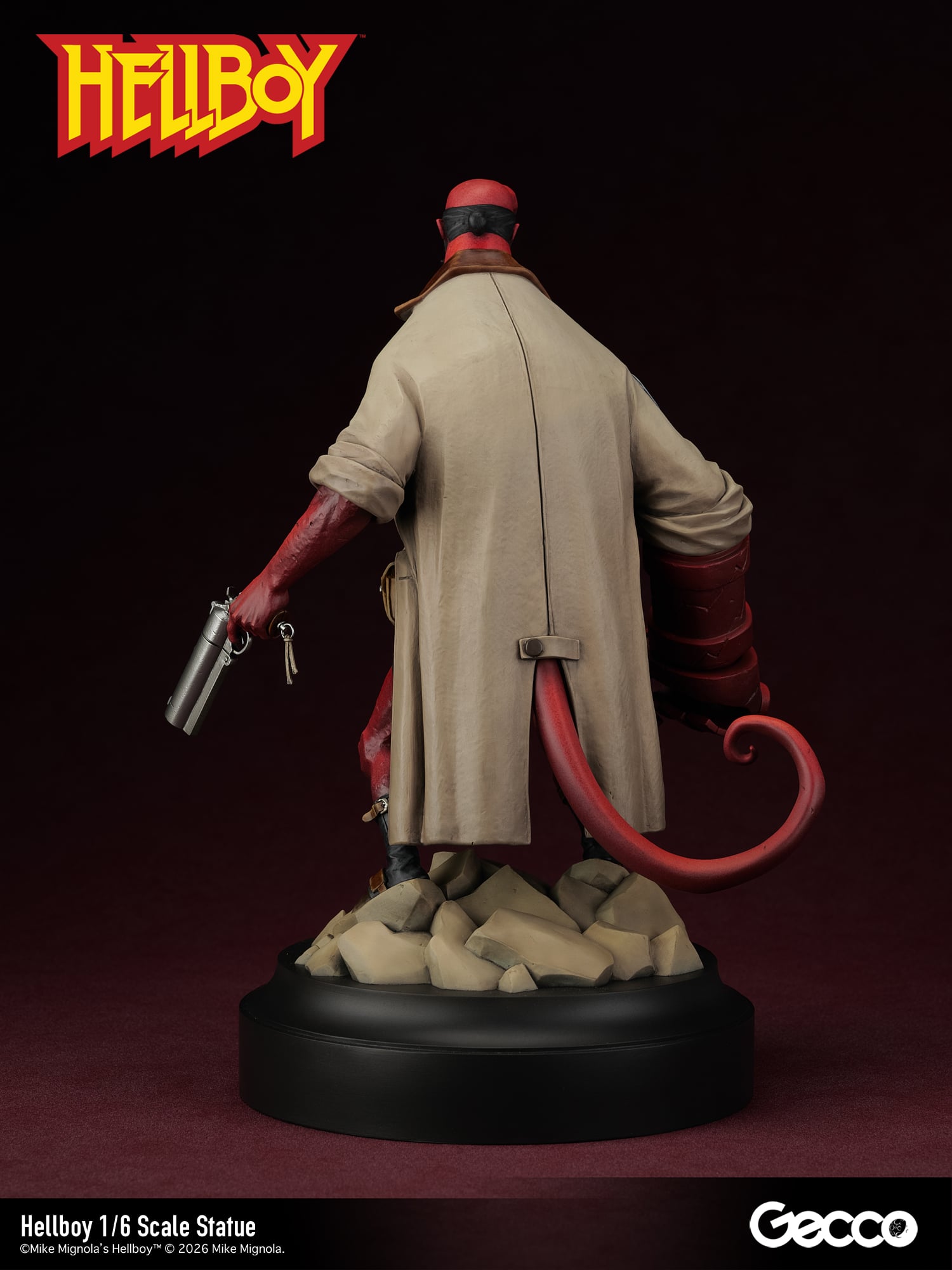 Hellboy (Standard Ver.) 1/6 Scale Statue Gallery Image 9
