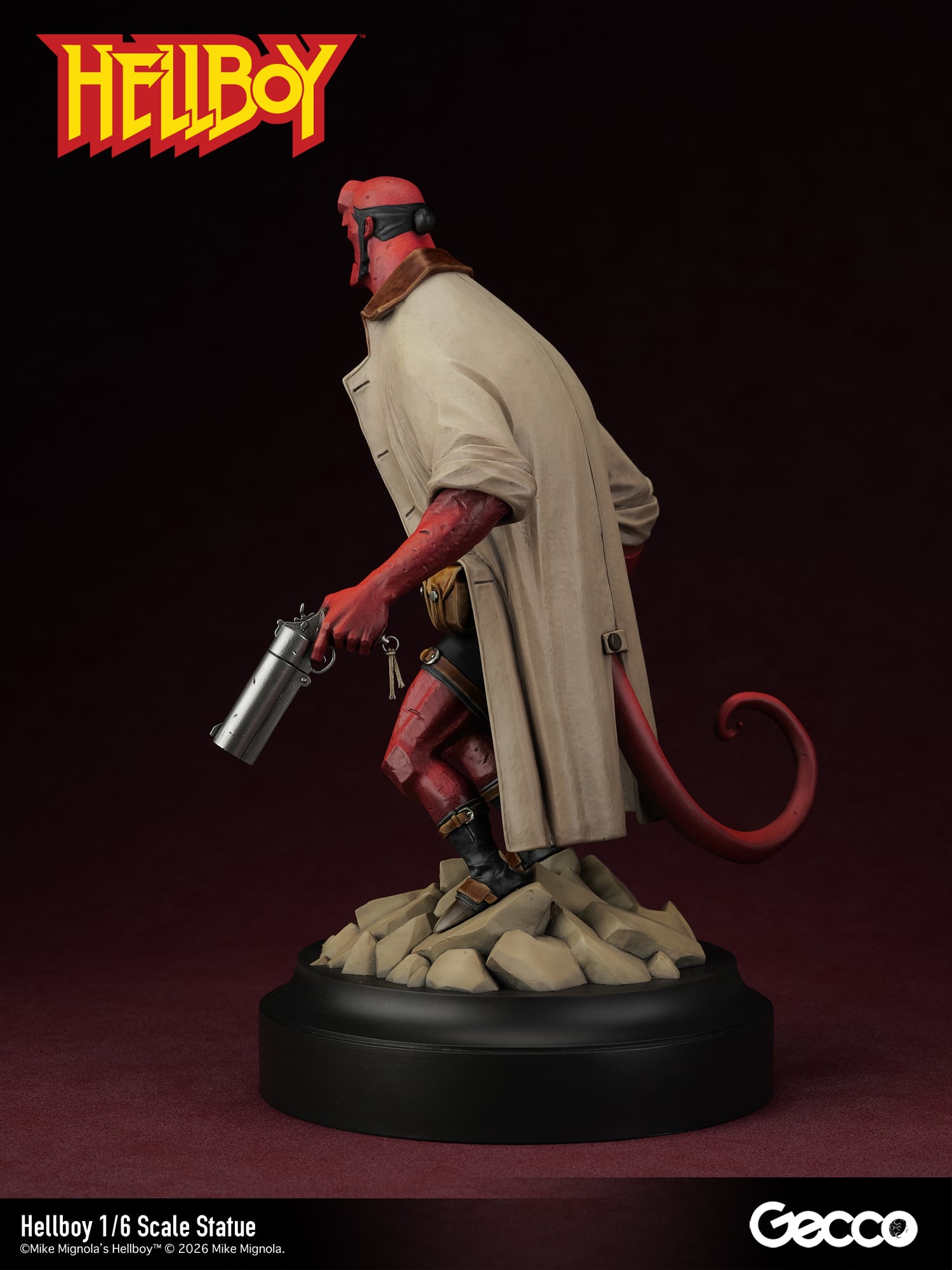 Hellboy (Standard Ver.) 1/6 Scale Statue Gallery Image 8
