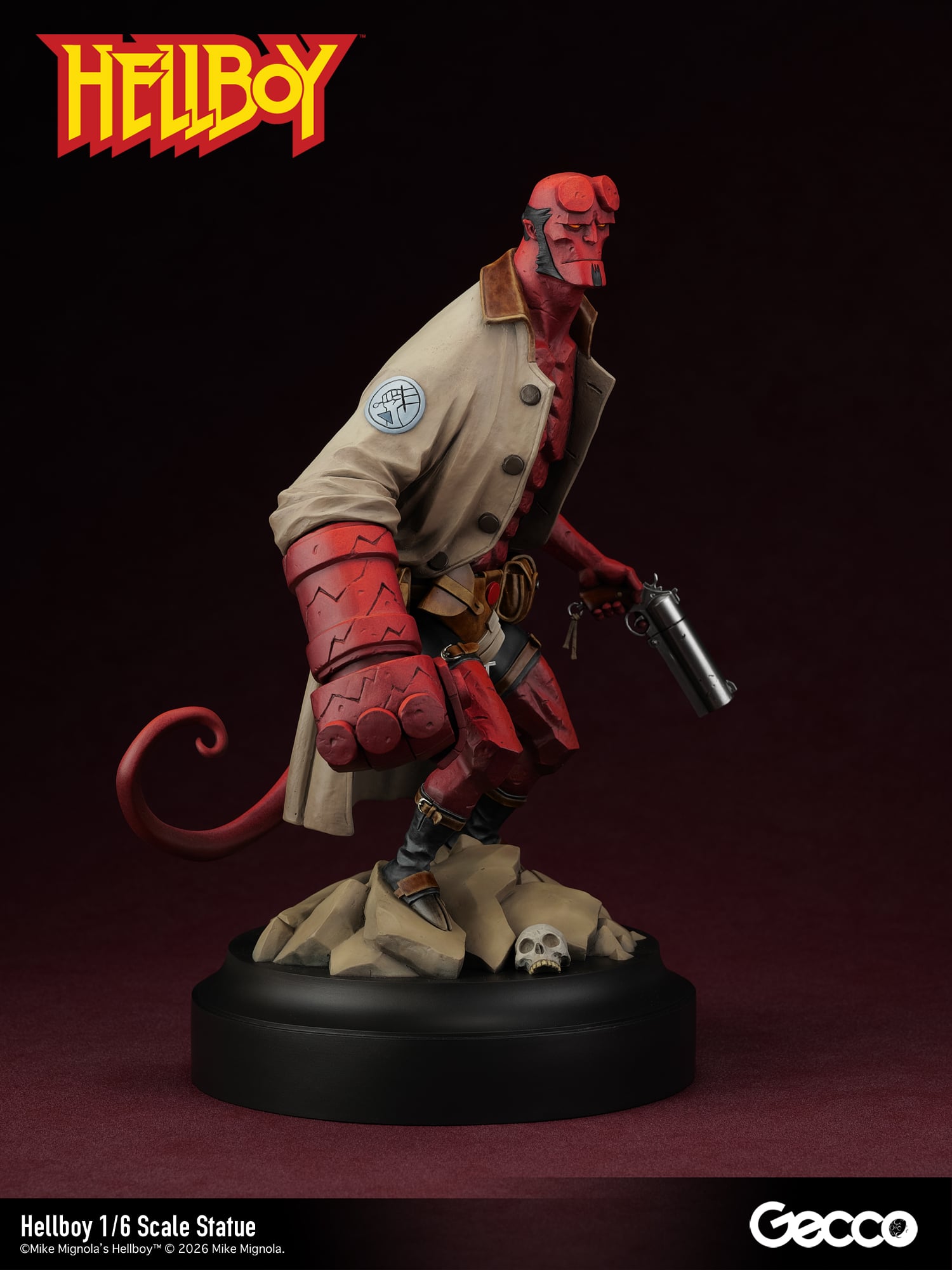 Hellboy (Standard Ver.) 1/6 Scale Statue Gallery Image 12