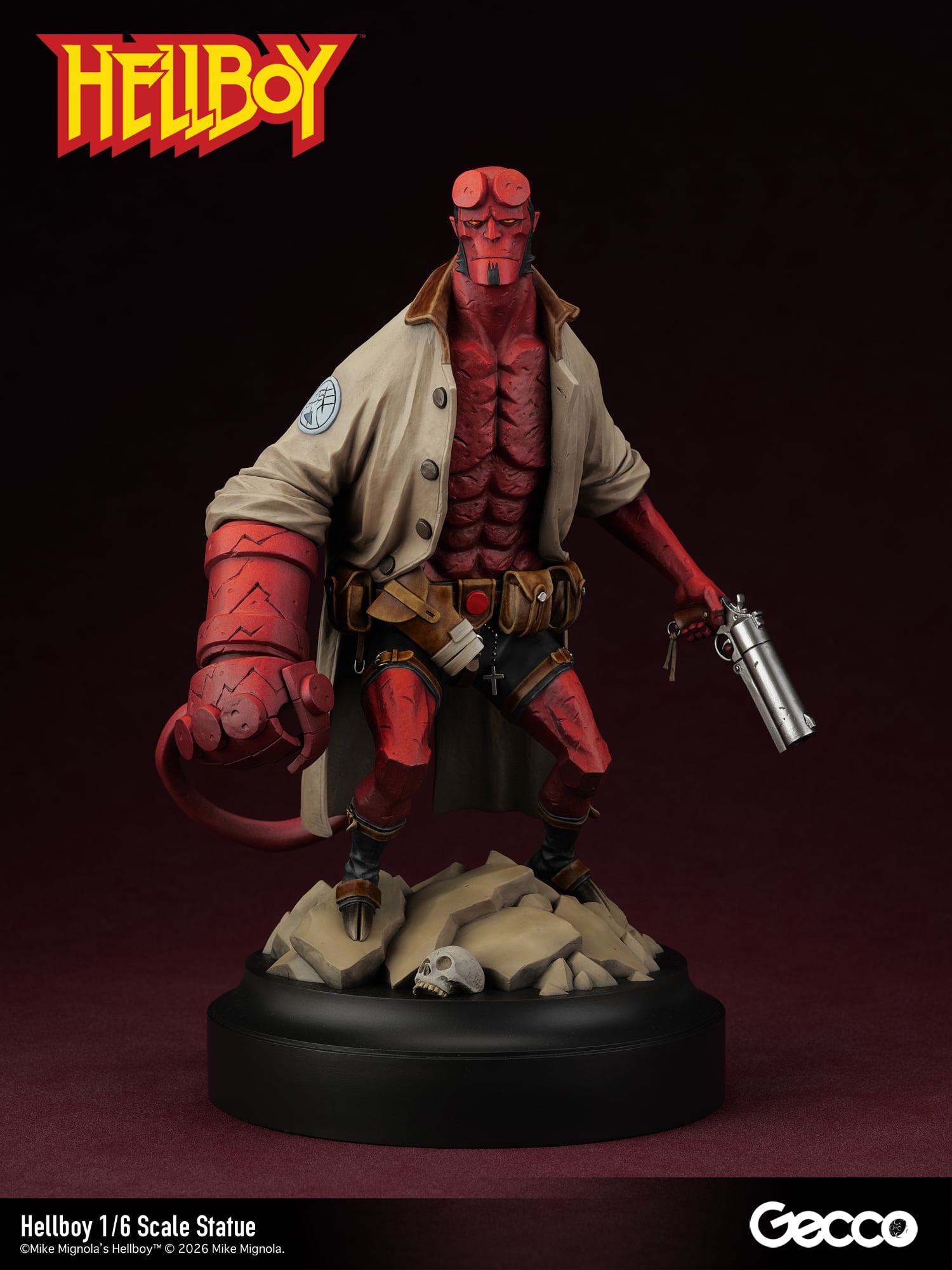 Hellboy (Standard Ver.) 1/6 Scale Statue Gallery Image 5