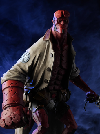 Hellboy (Standard Ver.) 1/6 Scale Statue Gallery Image 2